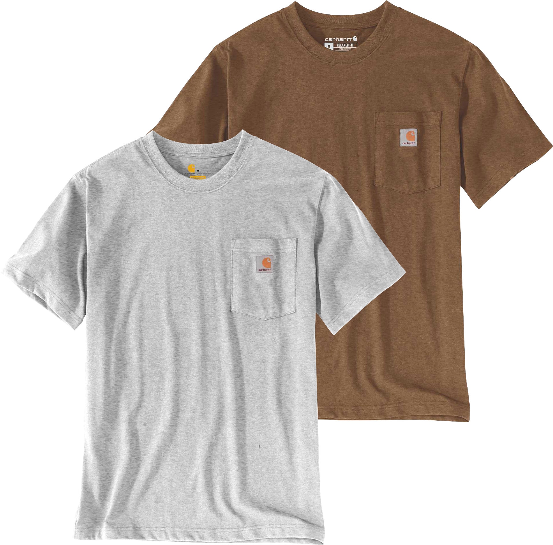 Carhartt T-Shirt, (2 tlg., ♕ bei 2er Set)