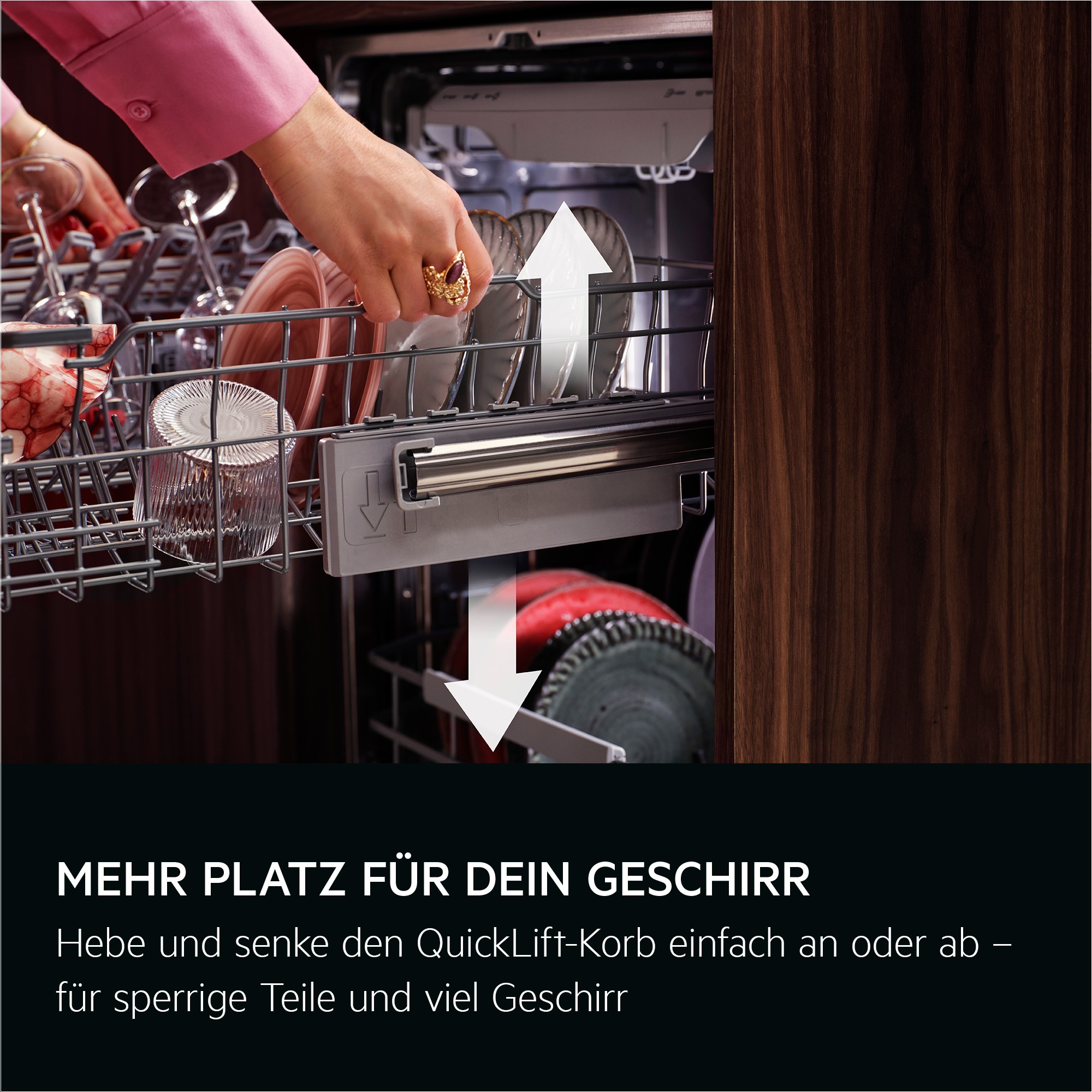 AEG vollintegrierbarer Geschirrspüler Serie 9000, 60 cm, WiFi »GI9210X2CT« 14 tlg. Maßgedecke Flüsterleise Spülmaschine 35 dB nur 8,4 l Verbrauch & EEK A-10 %