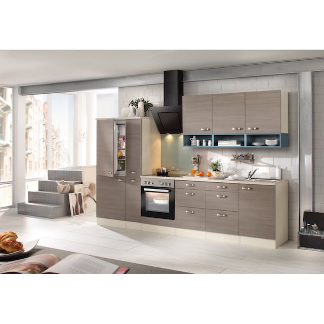 OPTIFIT Küchenzeile »Vigo«, mit E-Geräten, Breite 310 cm bequem kaufen