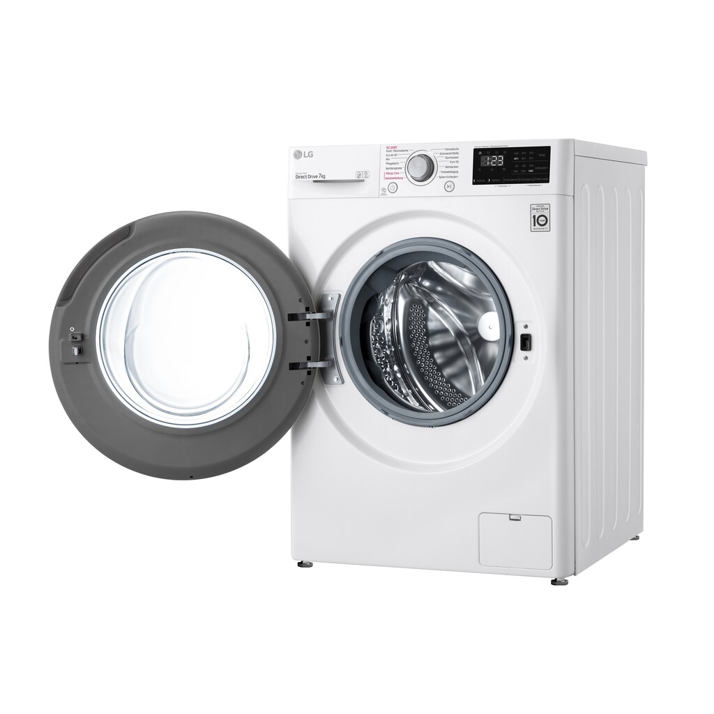 LG Waschmaschine, F14WM7KS1E, 7 kg, 1400 U/min