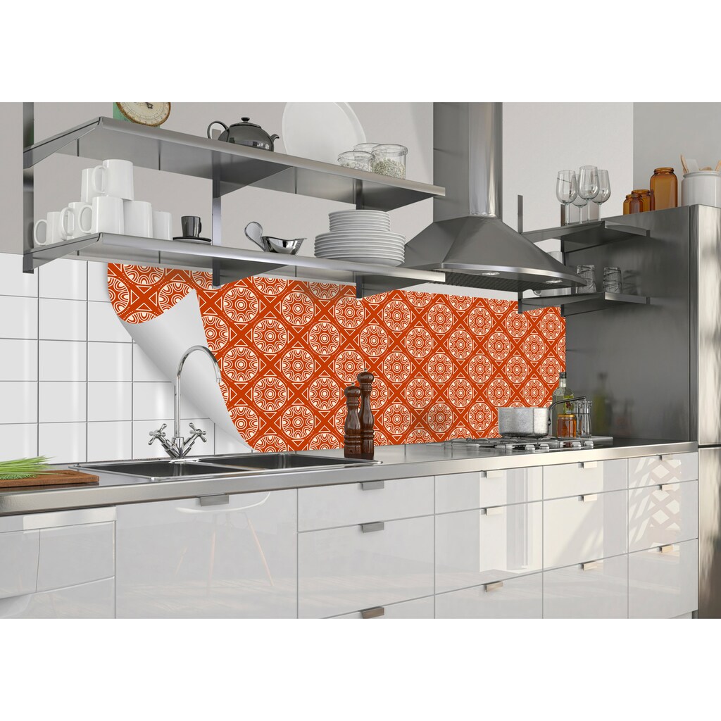 MySpotti Küchenrückwand »fixy Spanish Pattern«