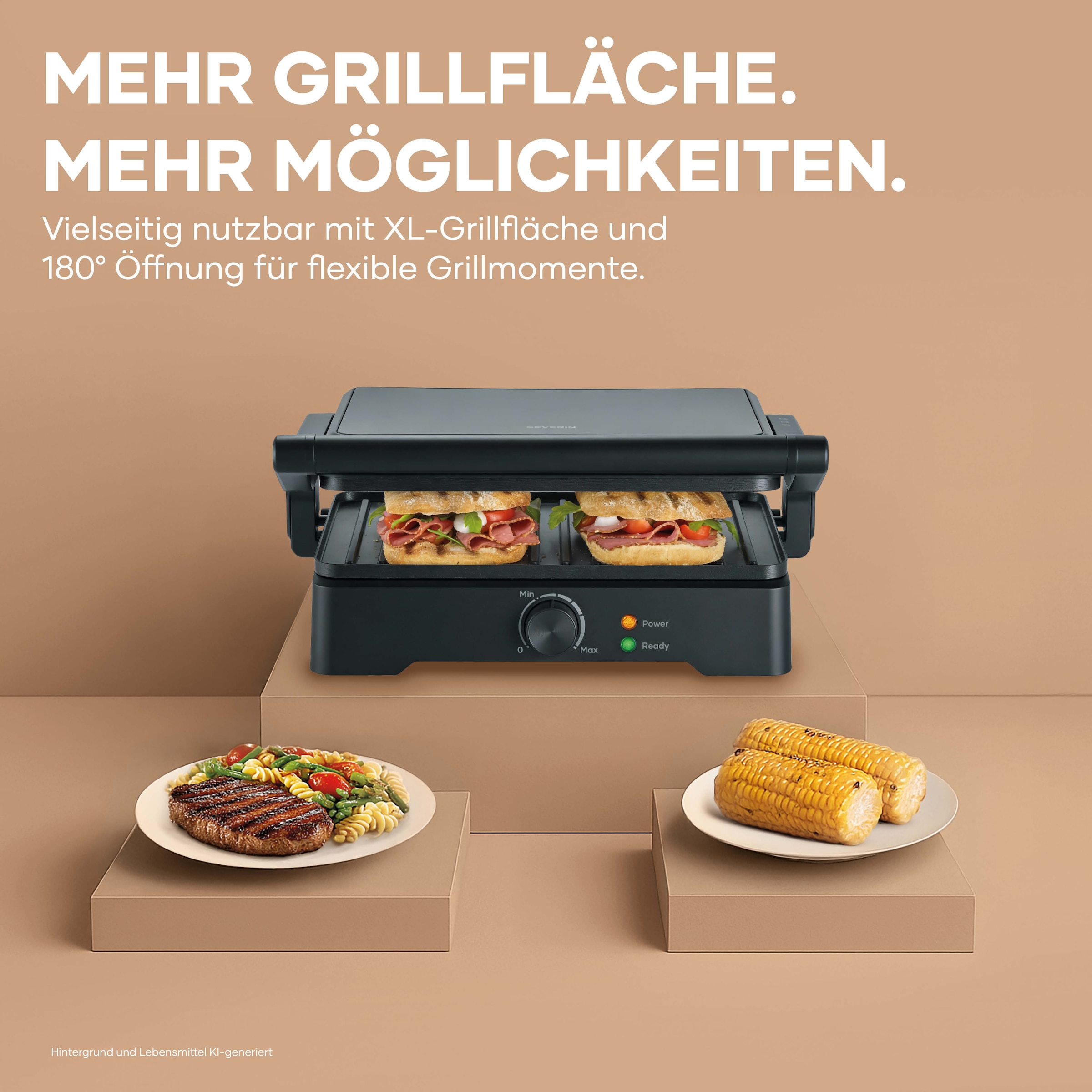 Severin Kontaktgrill »KG 2391« 1800 W
