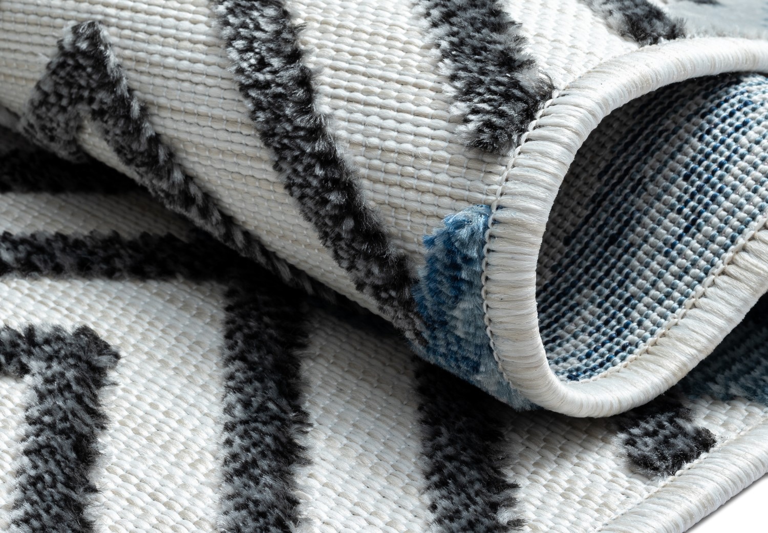 Myflair Möbel & Accessoires Teppich »Tiki Lagerräumung«, rechteckig, 8 mm Höhe, Blätter Motiv, Hoch-Tief Effekt, Outdoor geeignet, Balkon, Terrasse