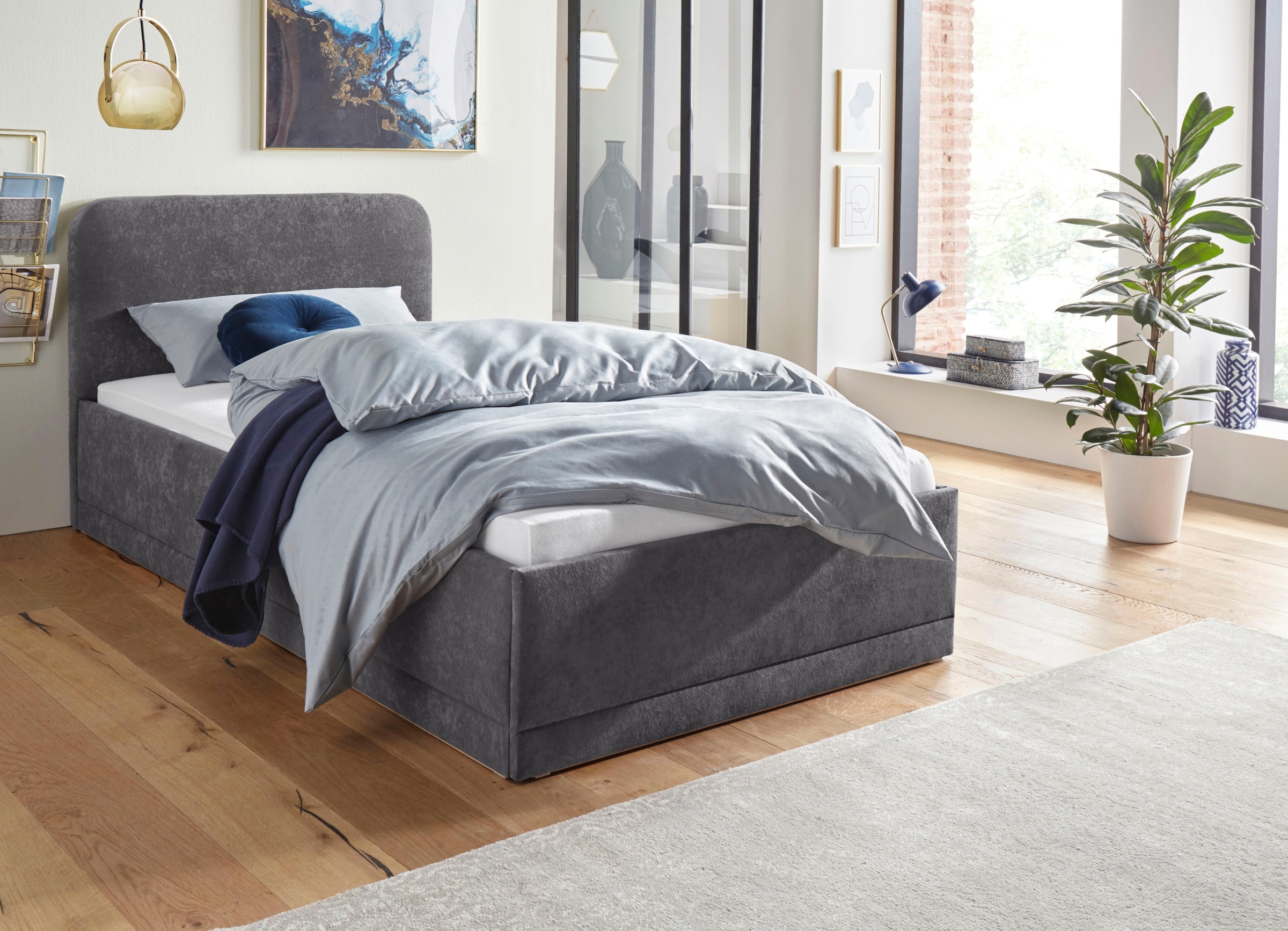 Westfalia Schlafkomfort Polsterbett inkl. Bettkasten bei Ausführung mit Matratze