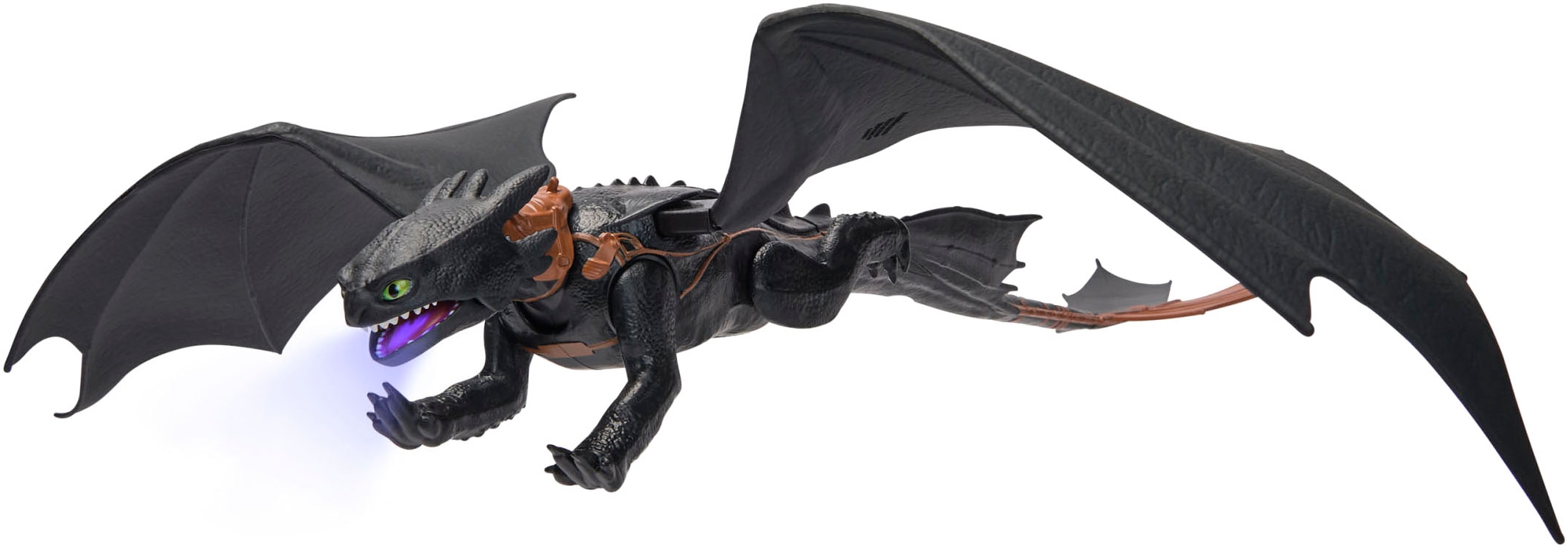 Spin Master Spielfigur »Dragons Movie - Plasma Blast Ohnezahn«, mit Licht- und Soundeffekt