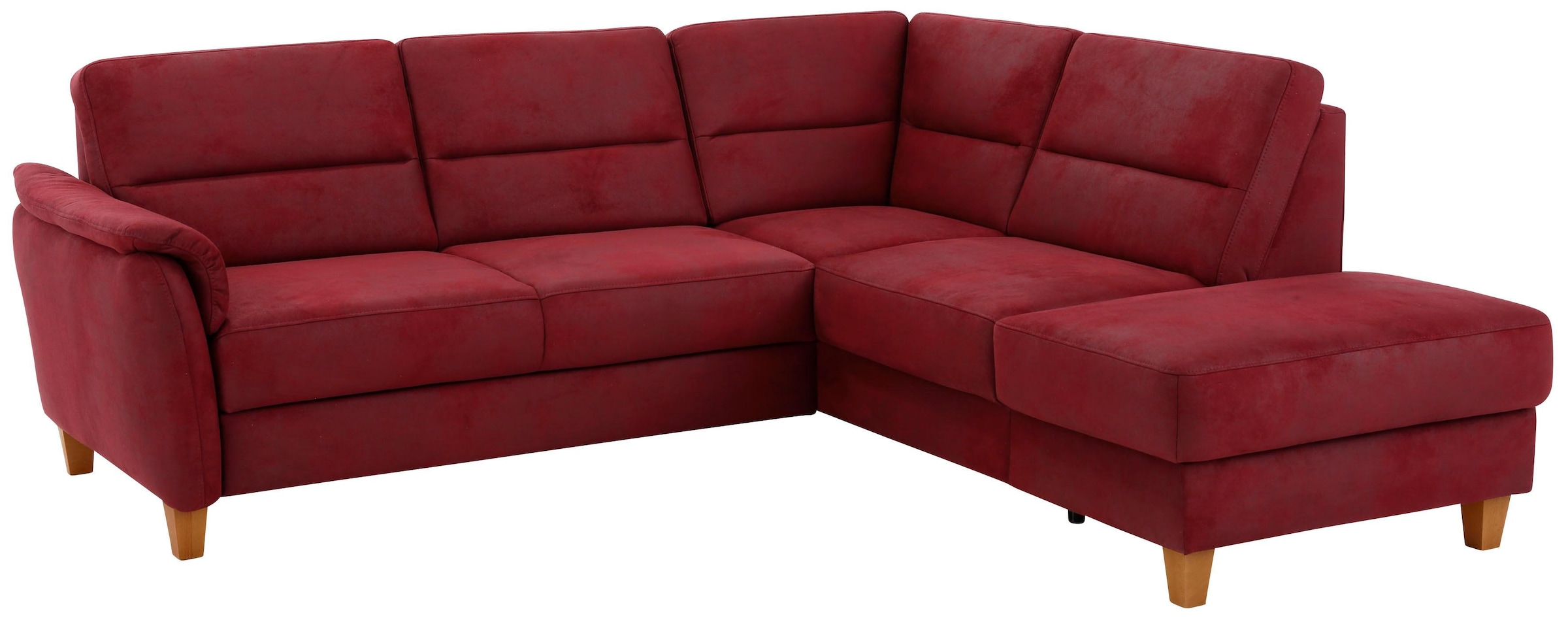 Home affaire Ecksofa »Palmera L-Form, B: 236 cm«, optional Bettfunktion & Bettkasten, Federkern