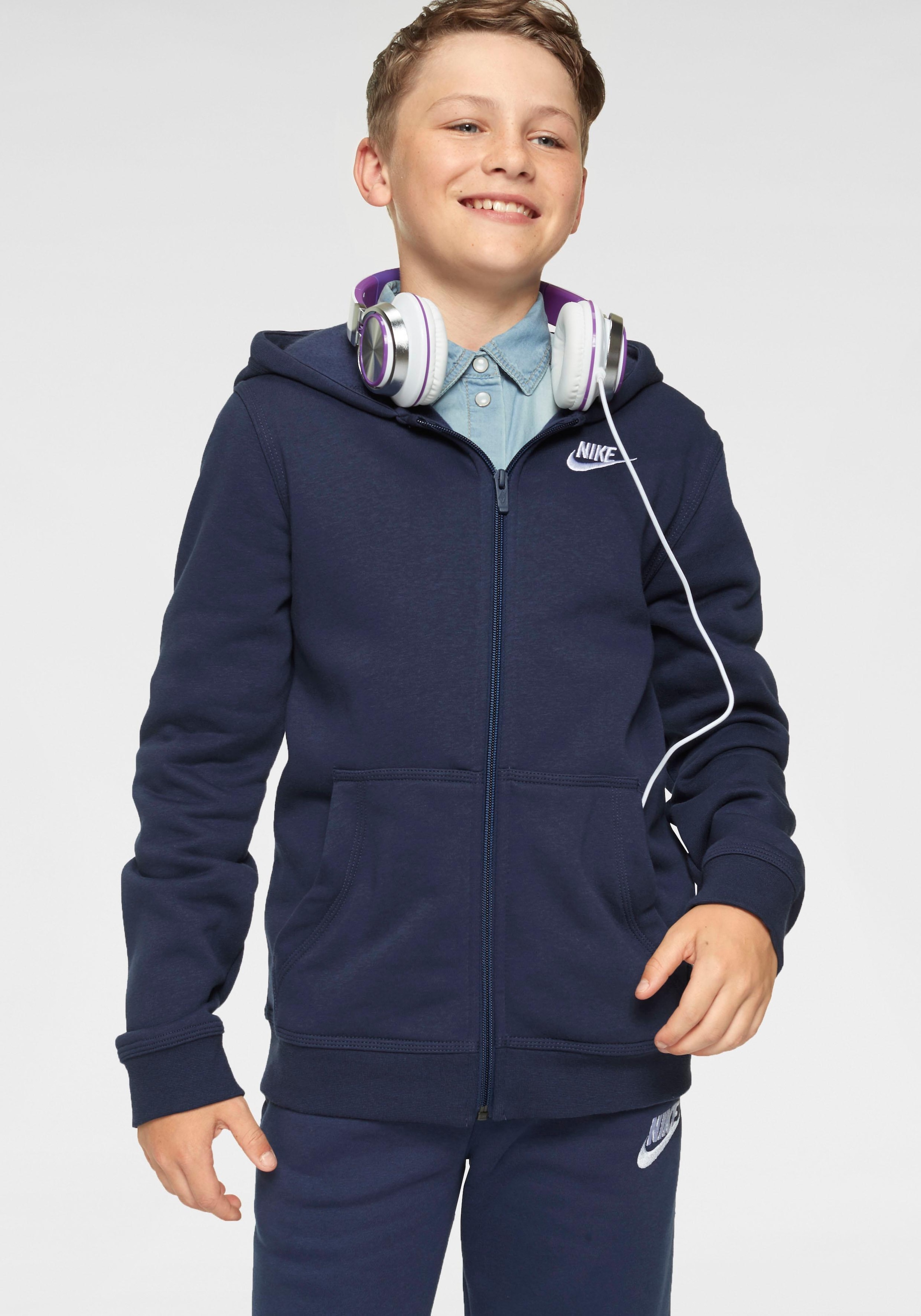 Nike Sportswear Kapuzensweatjacke »NSW HOODIE FZ CLUB - für Kinder«