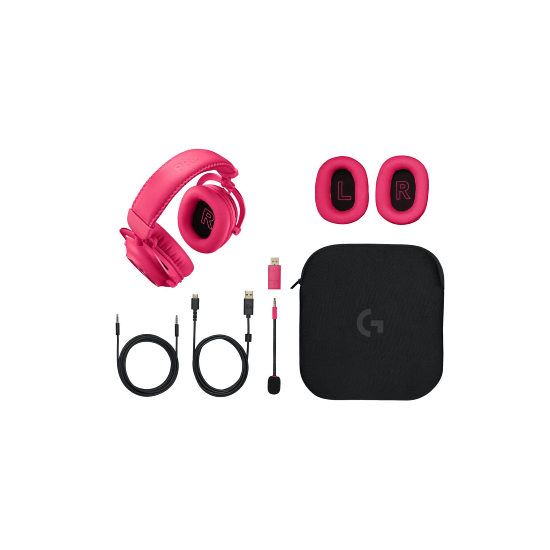 Logitech Kopfhörer »PRO X 2 LIGHTSPEED Headset«, Bluetooth, Freisprechfunktion-Mikrofon abnehmbar-Rauschunterdrückung