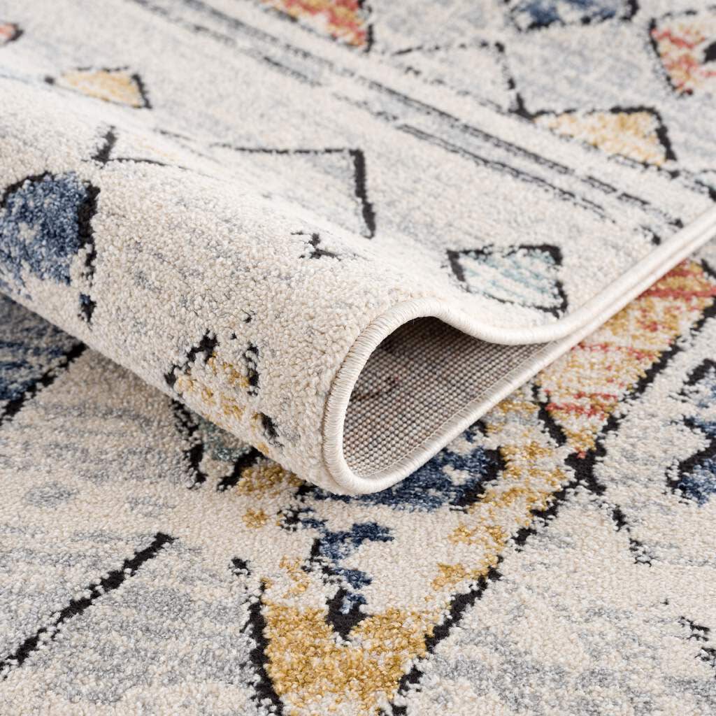 Carpet City Teppich »Mista rechteckig, Weich kaufen Boho-Optik, Kurzflor, online Multicolor, 2555«