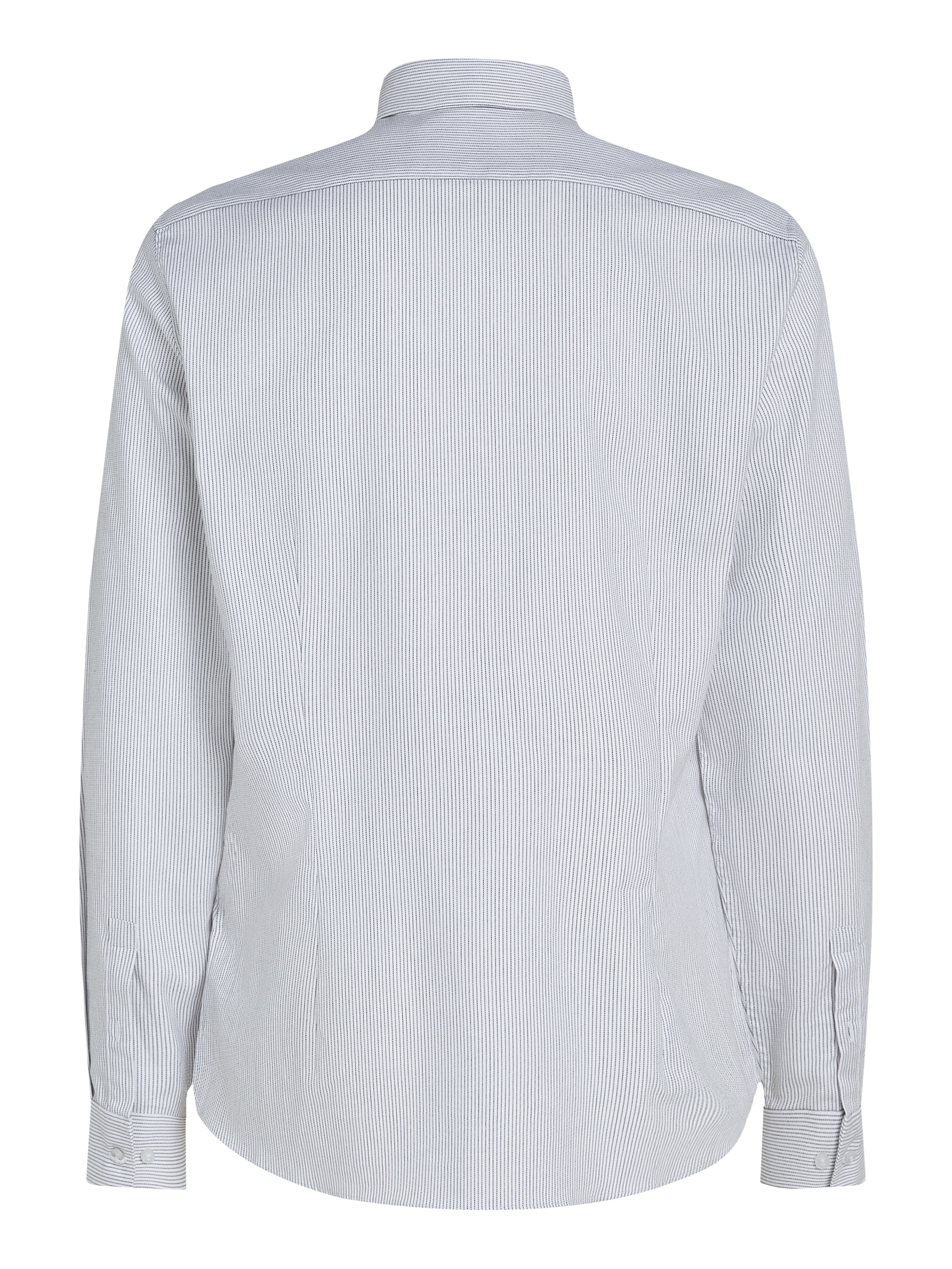 Calvin Klein Businesshemd »BUSINESS STRIPE SLIM SHIRT«, mit Logoprint