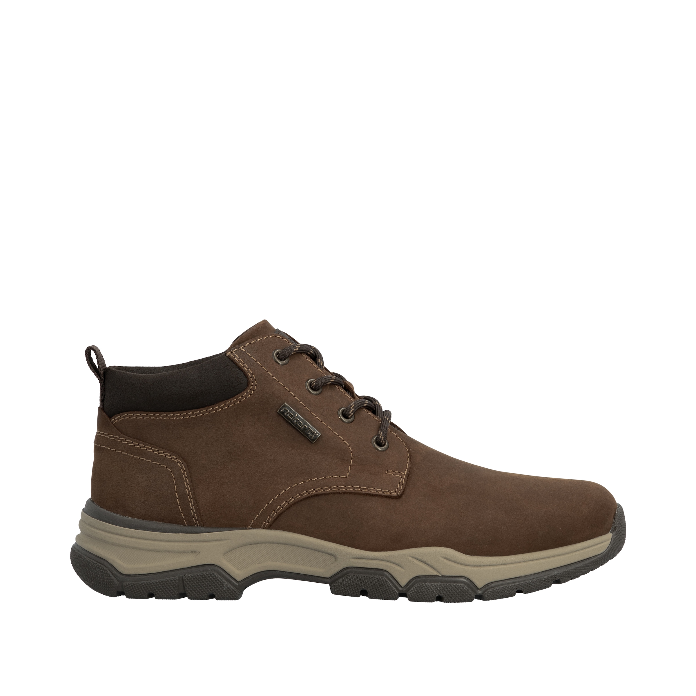 Rieker Schnürboots  Stiefelette, Casual Boots mit Schaftrandpolsterung, TEX-Membran
