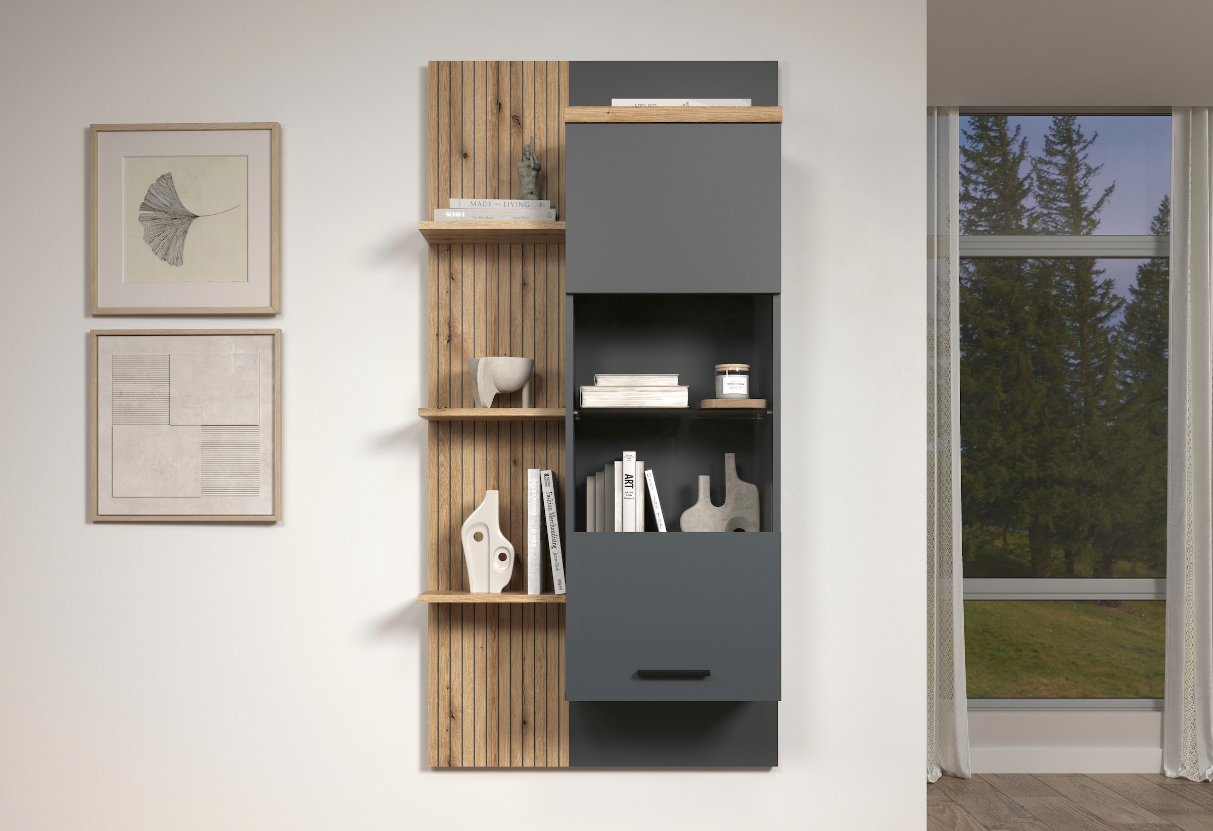 Home affaire Hängevitrine »Bajo« 1 Stk. tlg.