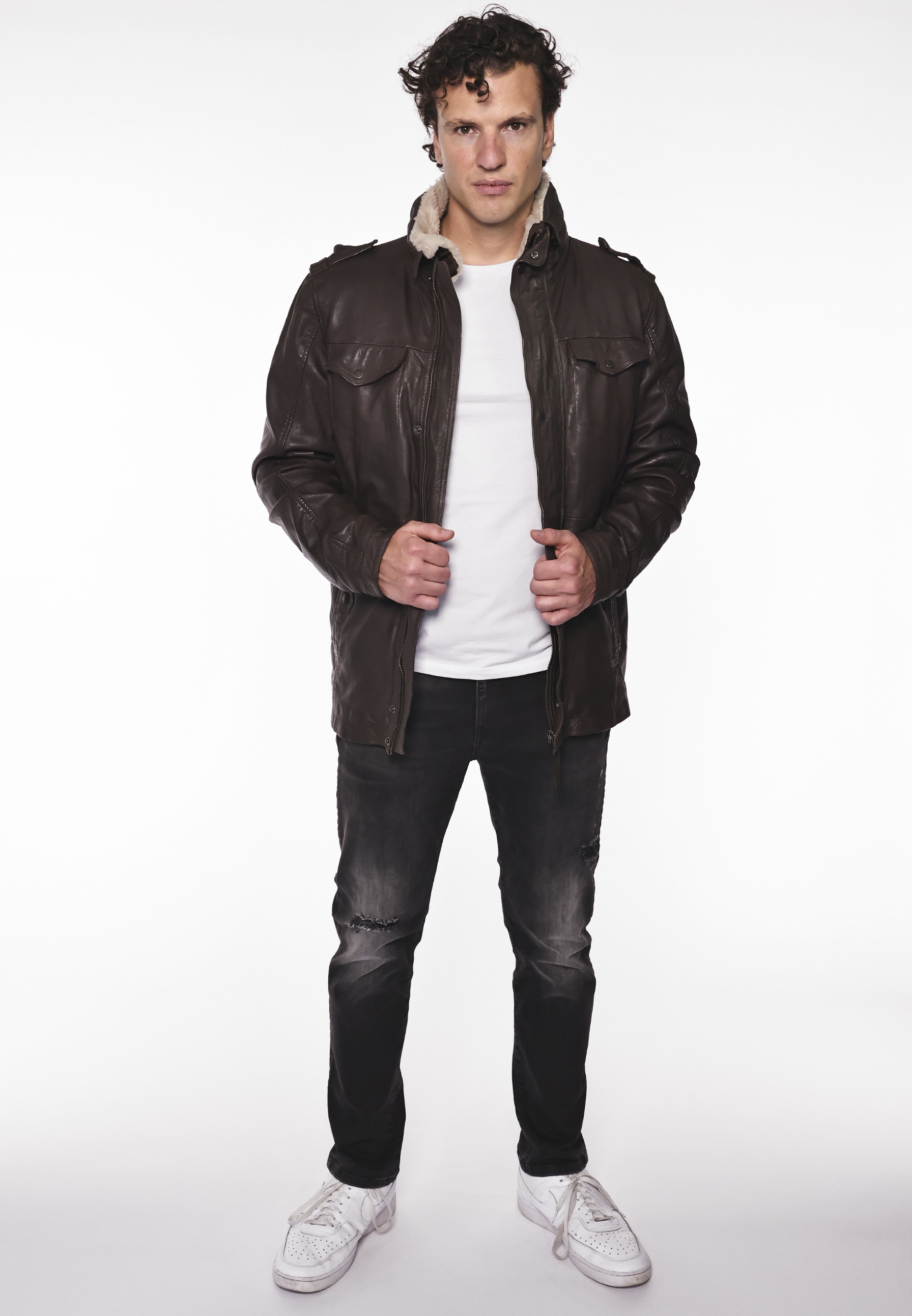 MUSTANG Lederjacke »Lederjacke Reineke«