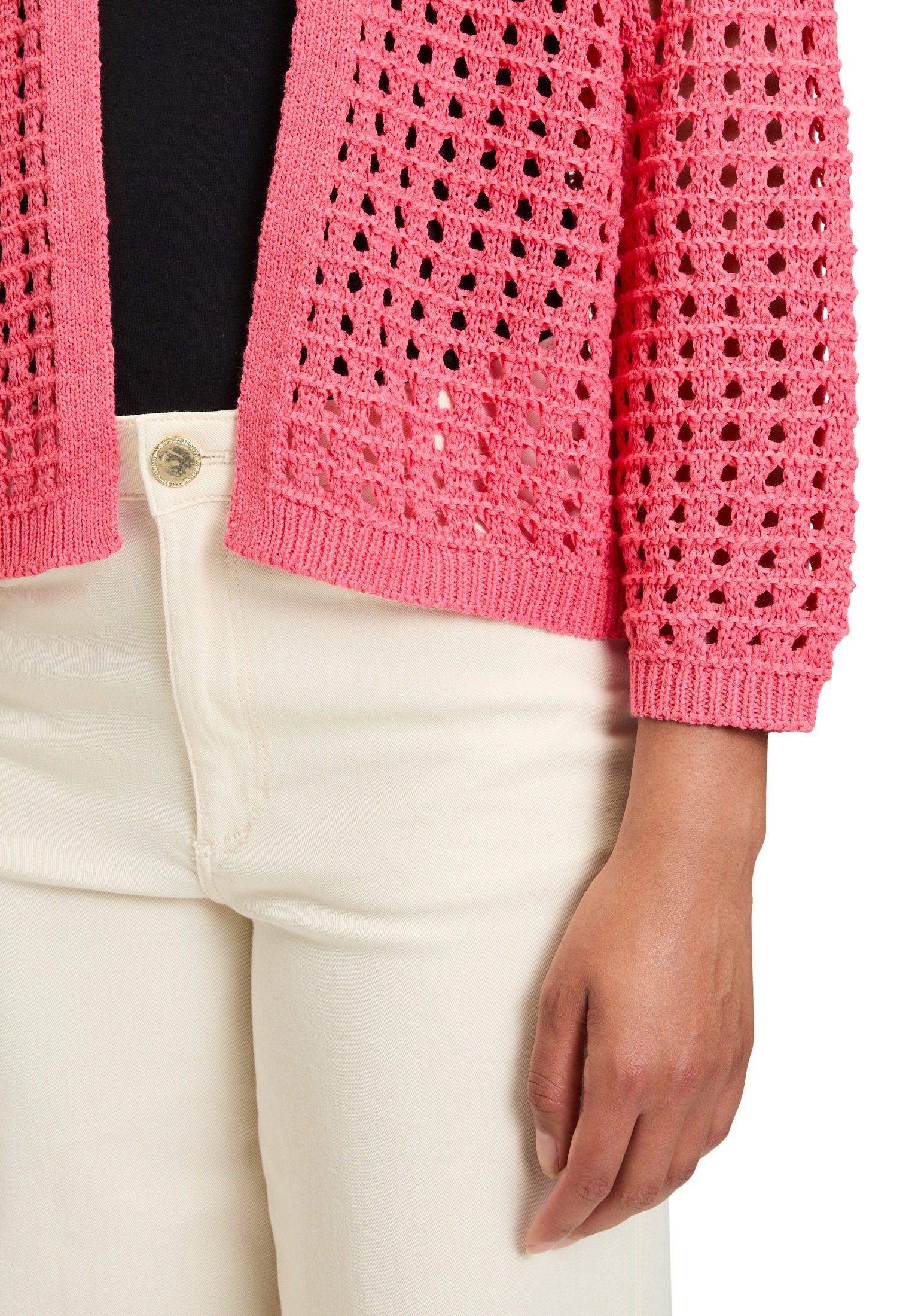 Betty Barclay Strickjacke »Casual-Strickjacke mit Effektgarn«