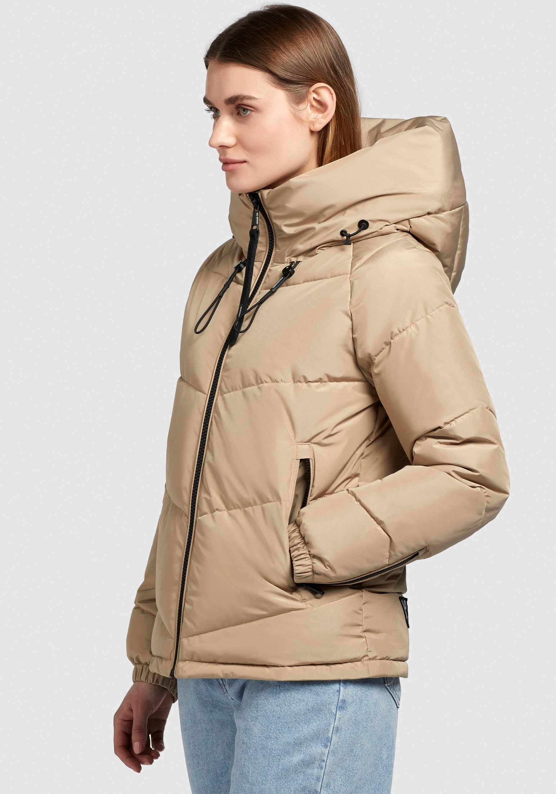 khujo Steppjacke »ESILA4«, mit Kapuze