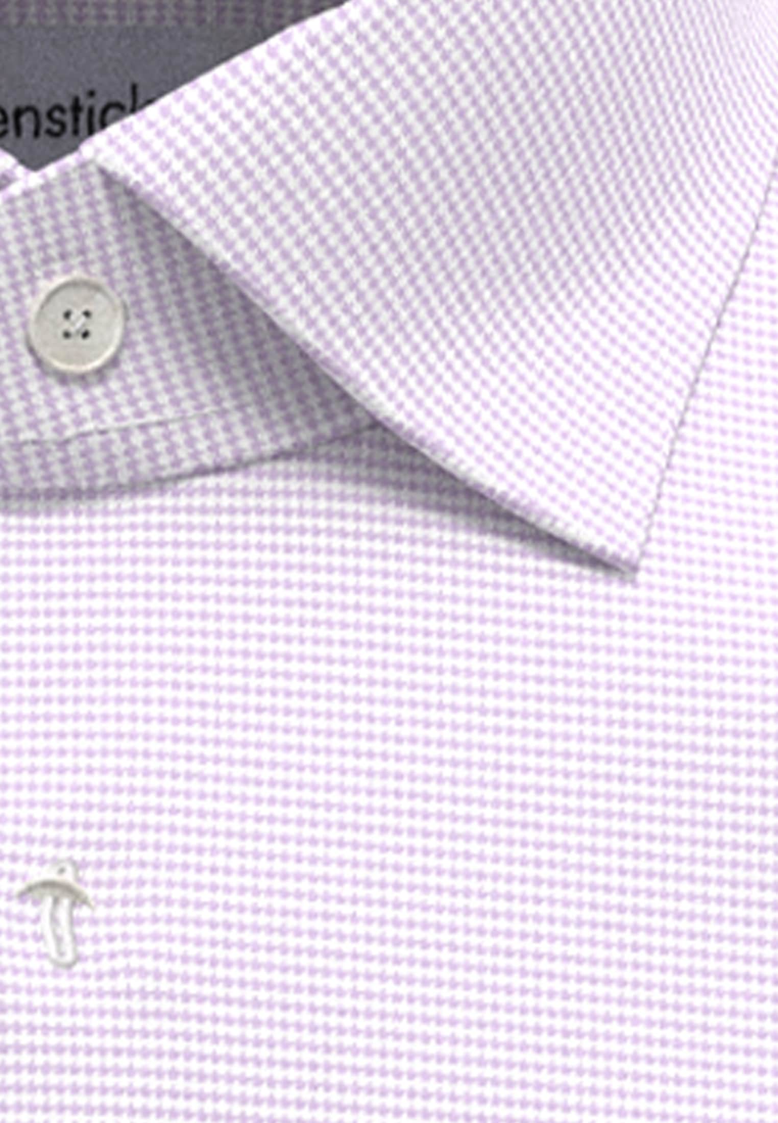 seidensticker Businesshemd »Shaped«, Shaped Kurzarm Kentkragen Uni