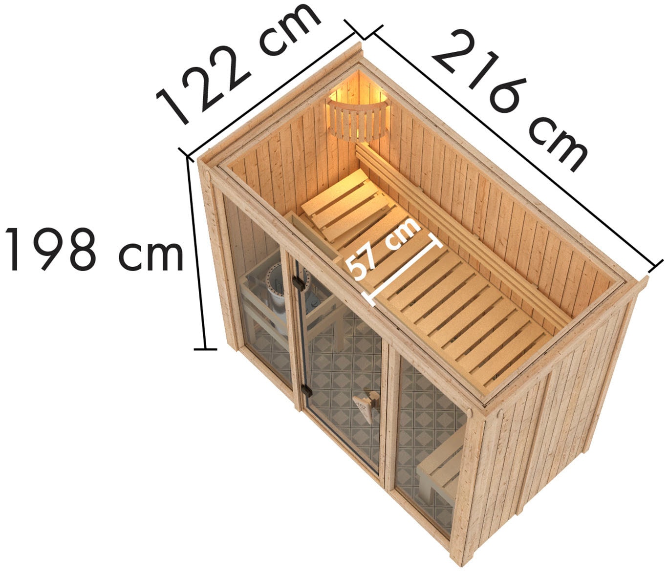Karibu Sauna »Alani 2«