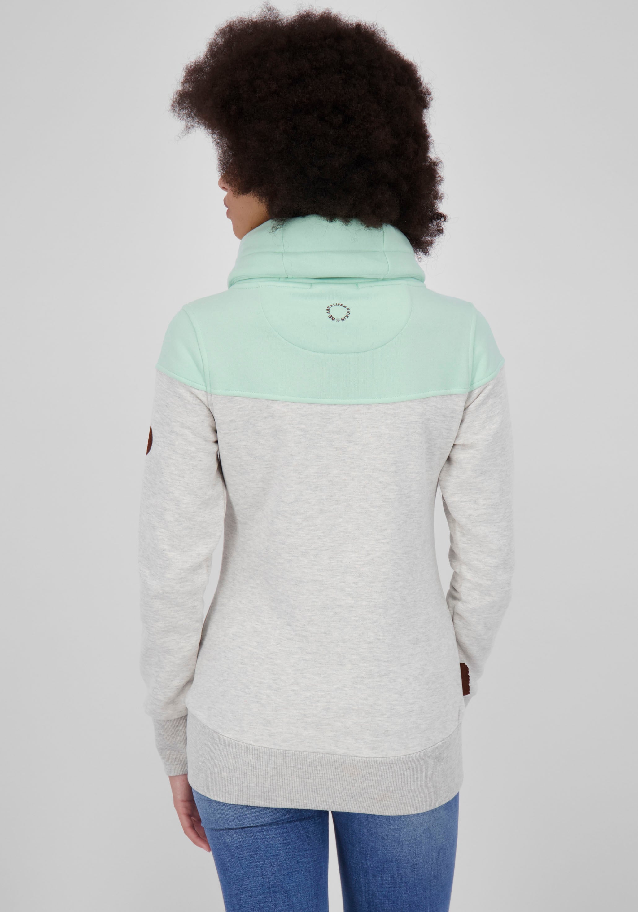 Alife & Kickin Sweater »SoleyAK-A«, (1 tlg.)