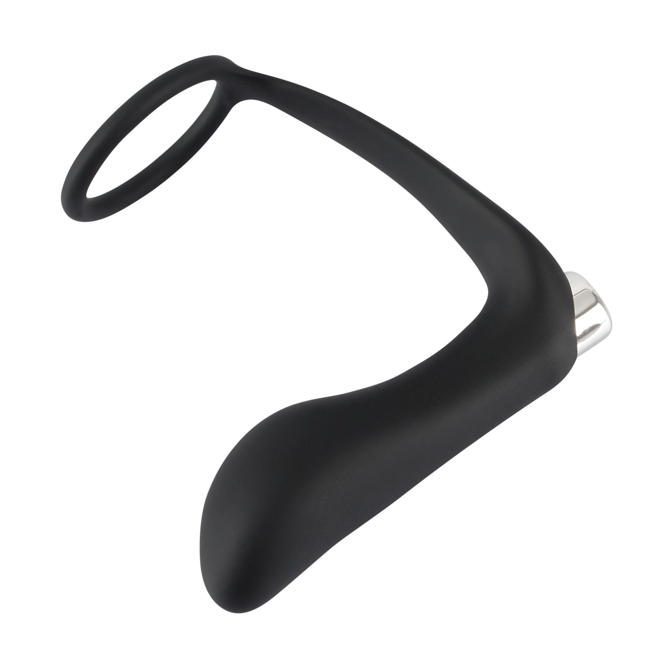 BLACK VELVETS Anal-Stimulator »Analplug mit Penisring Vibrating Ring & Plug«