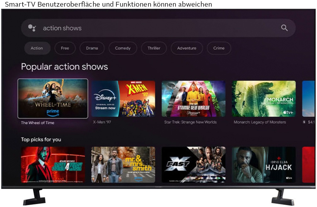 Xiaomi QLED Mini LED-Fernseher "L65MB-SEU" 165 cm/65 ″ Smart-TV
