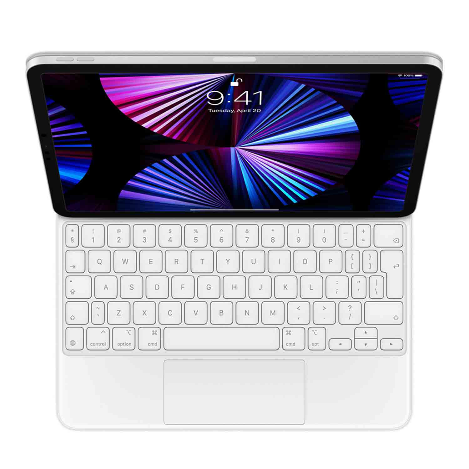 iPad-Tastatur »Magic Keyboard«, (Schutzhülle-Touchpad-USB-Durchschleife), für iPad Pro...