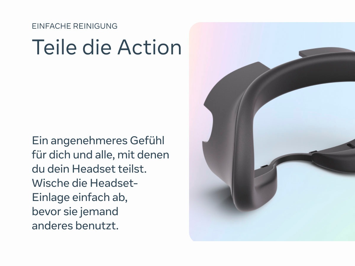 Meta Virtual-Reality-Brille »Quest 3 Silicone Facial Interface«