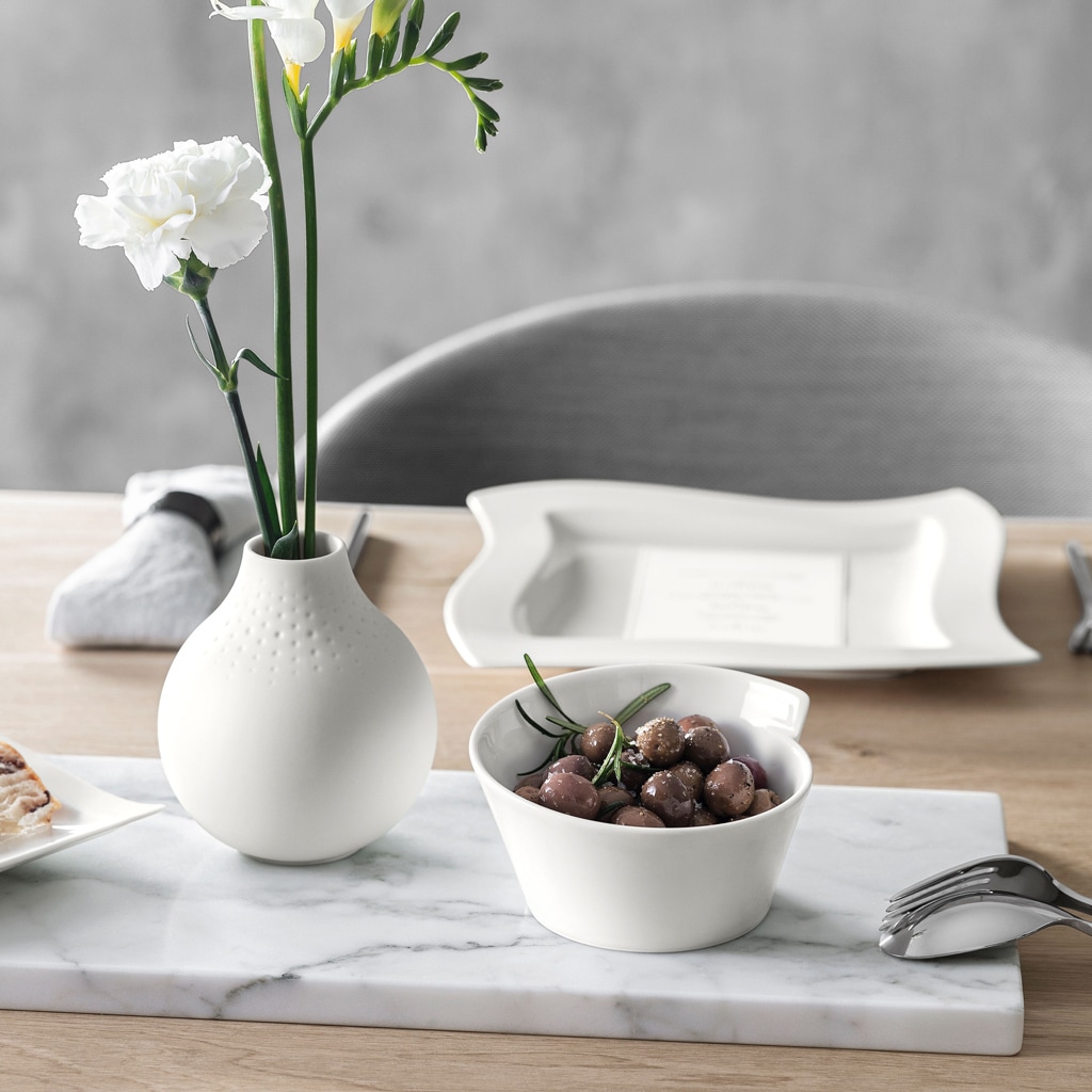 Villeroy & Boch Schale »Reisschalen NewWave 240 ml 4er Set weiß«