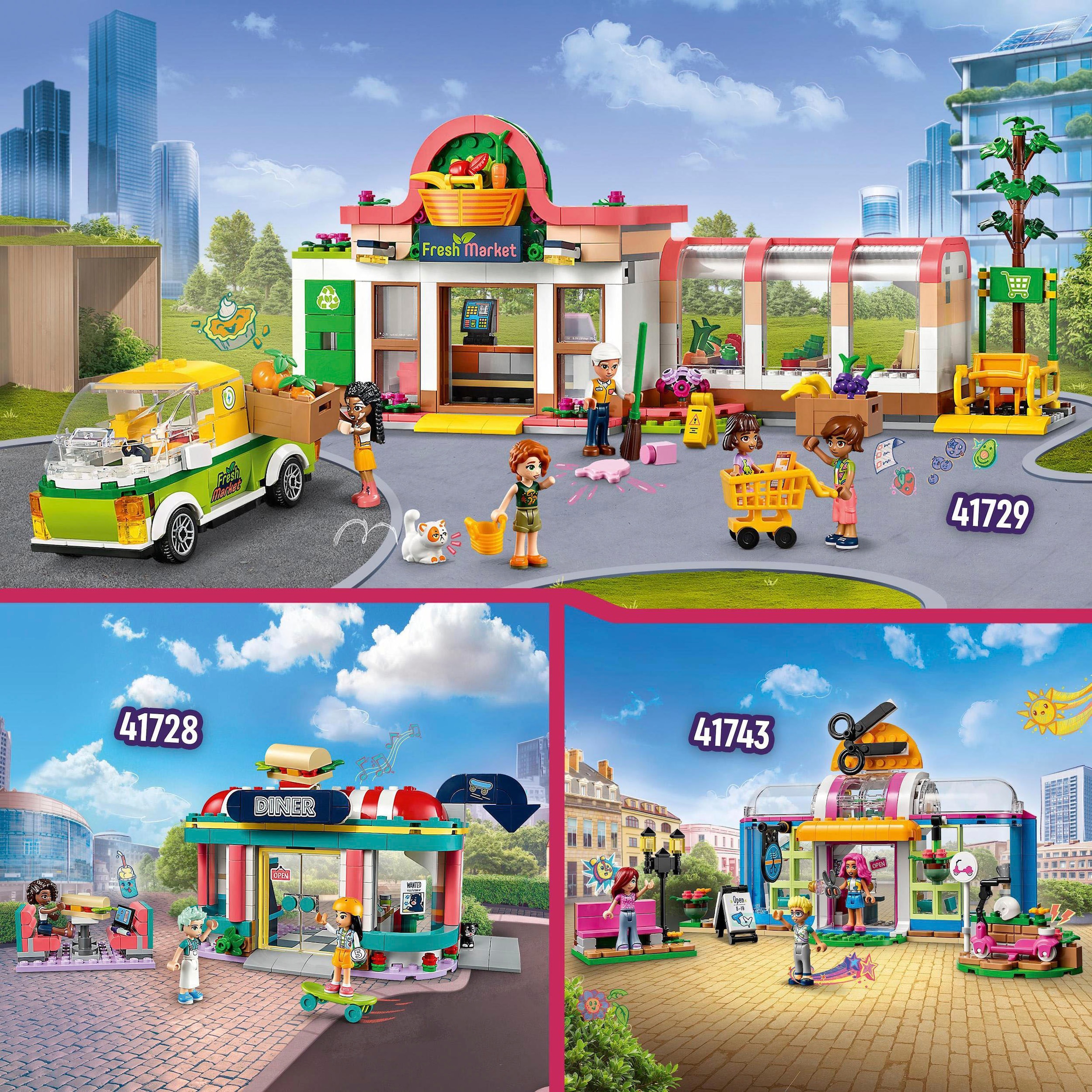 LEGO® Konstruktionsspielsteine »Restaurant (41728), LEGO® Friends«, (346 St.), Made in Europe