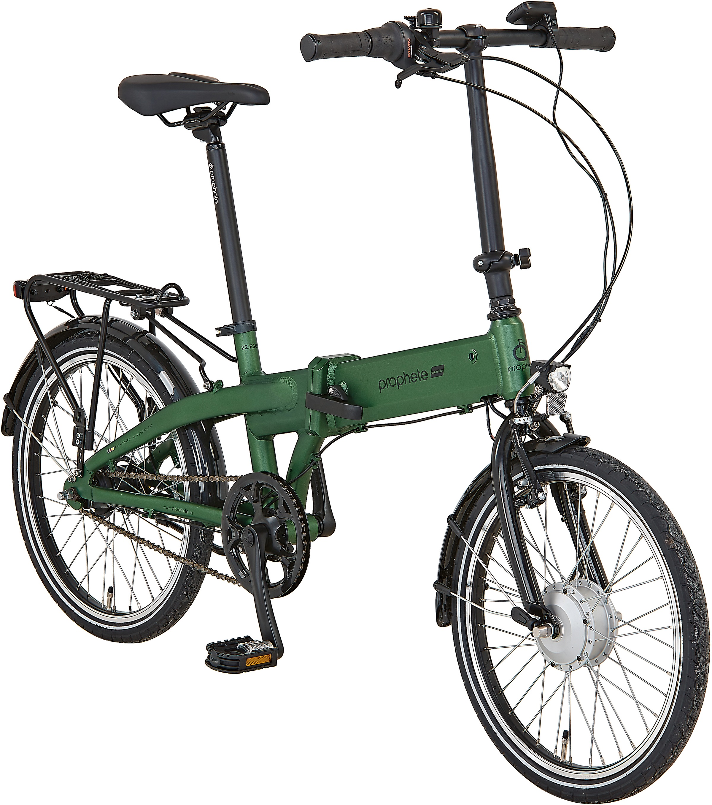 Prophete E-Bike »Urbanicer 22.ESU.10«, 7 Gang, Shimano, Nexus, Frontmotor 250 W, Pedelec, Elektrofahrrad für Damen u. Herren