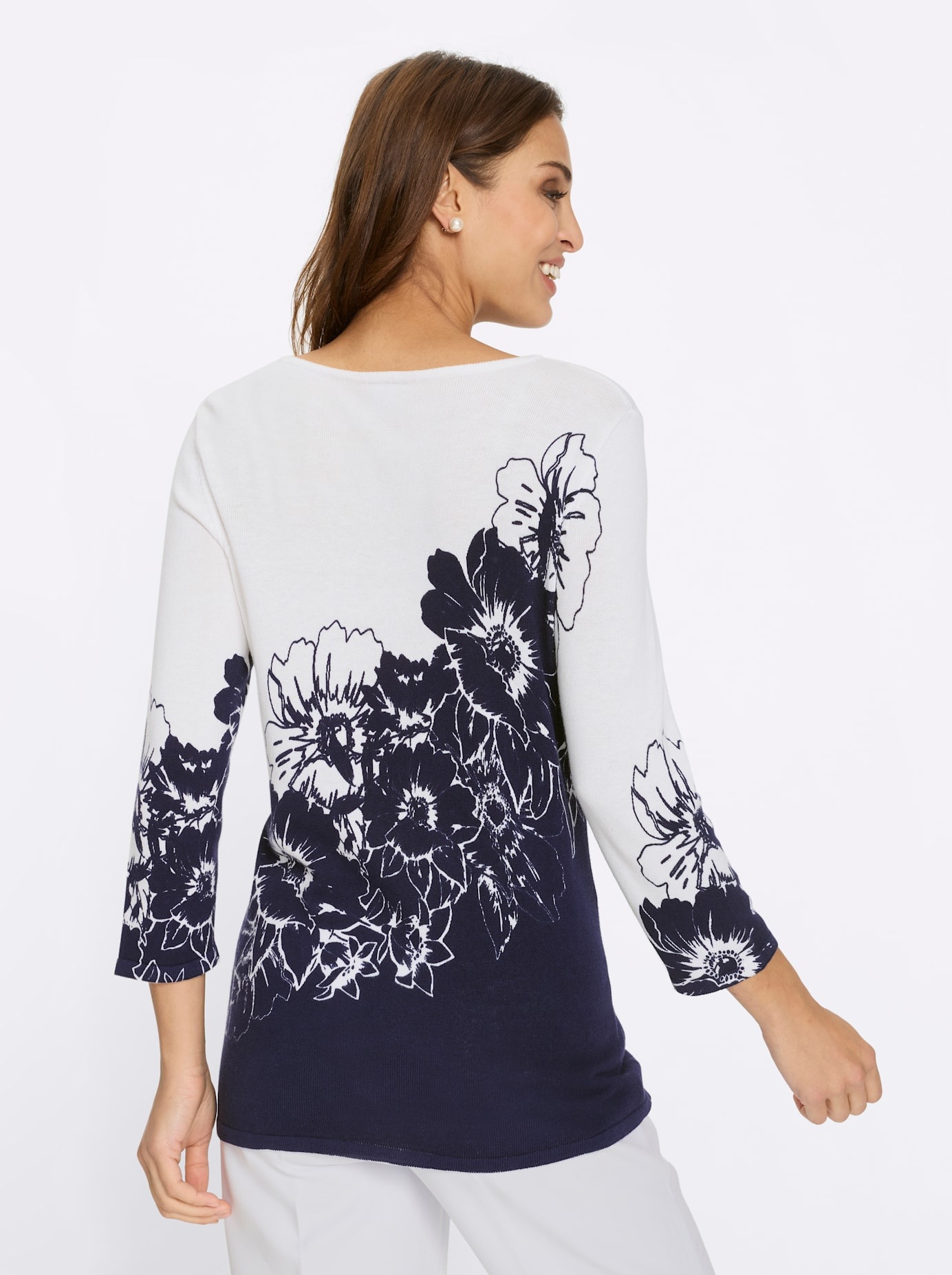 Lady Strickpullover »3/4-Arm-Pullover«