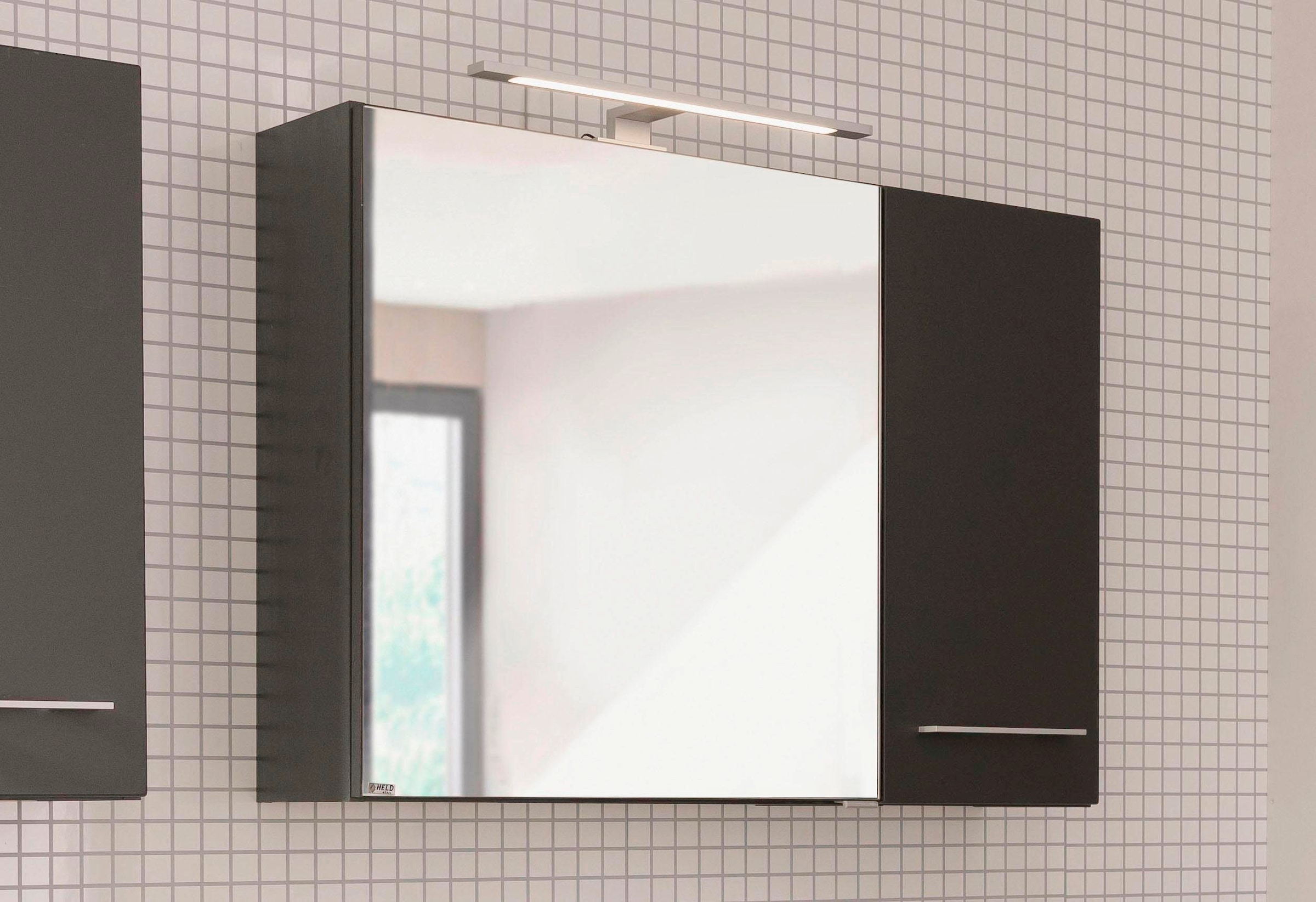 welltime Spiegelschrank »Davos« mit LED Beleuchtung