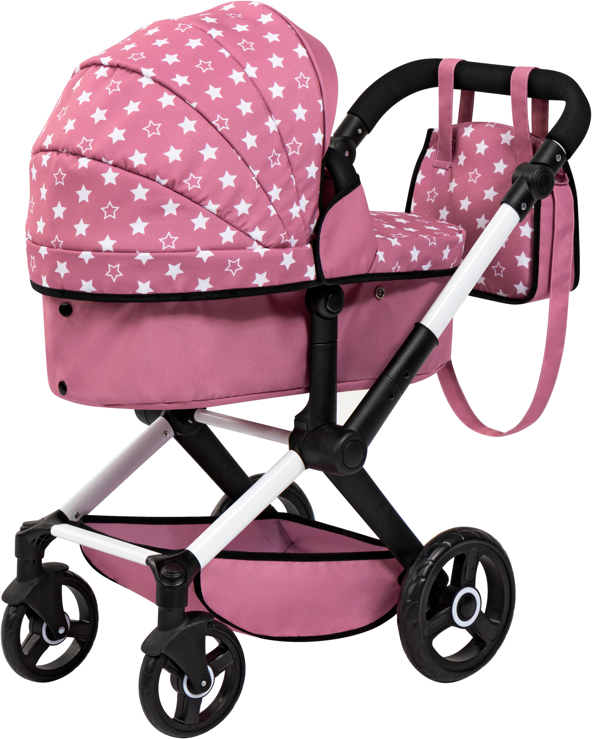 Bayer Kombi-Puppenwagen »Xeo, rosa«