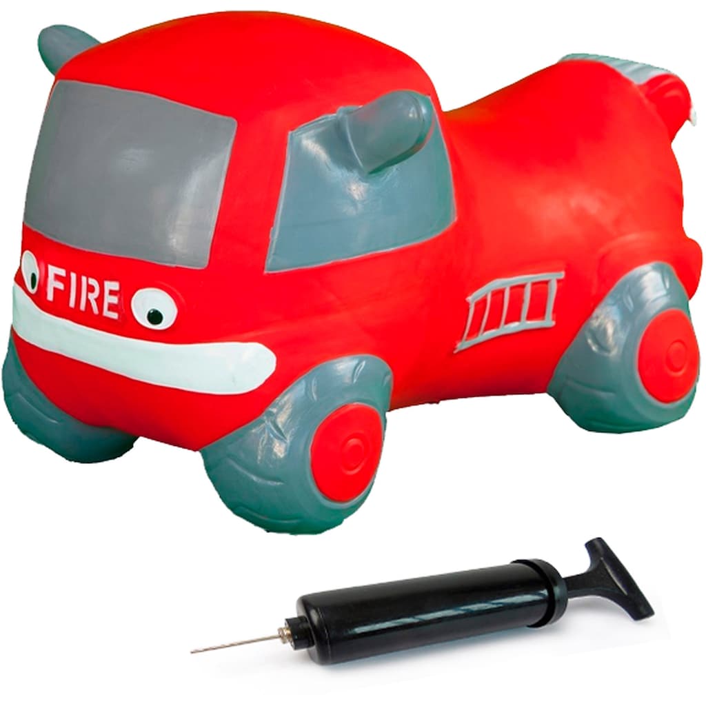 Jamara Hüpftier »Fire Truck«, inkl. Luftpumpe