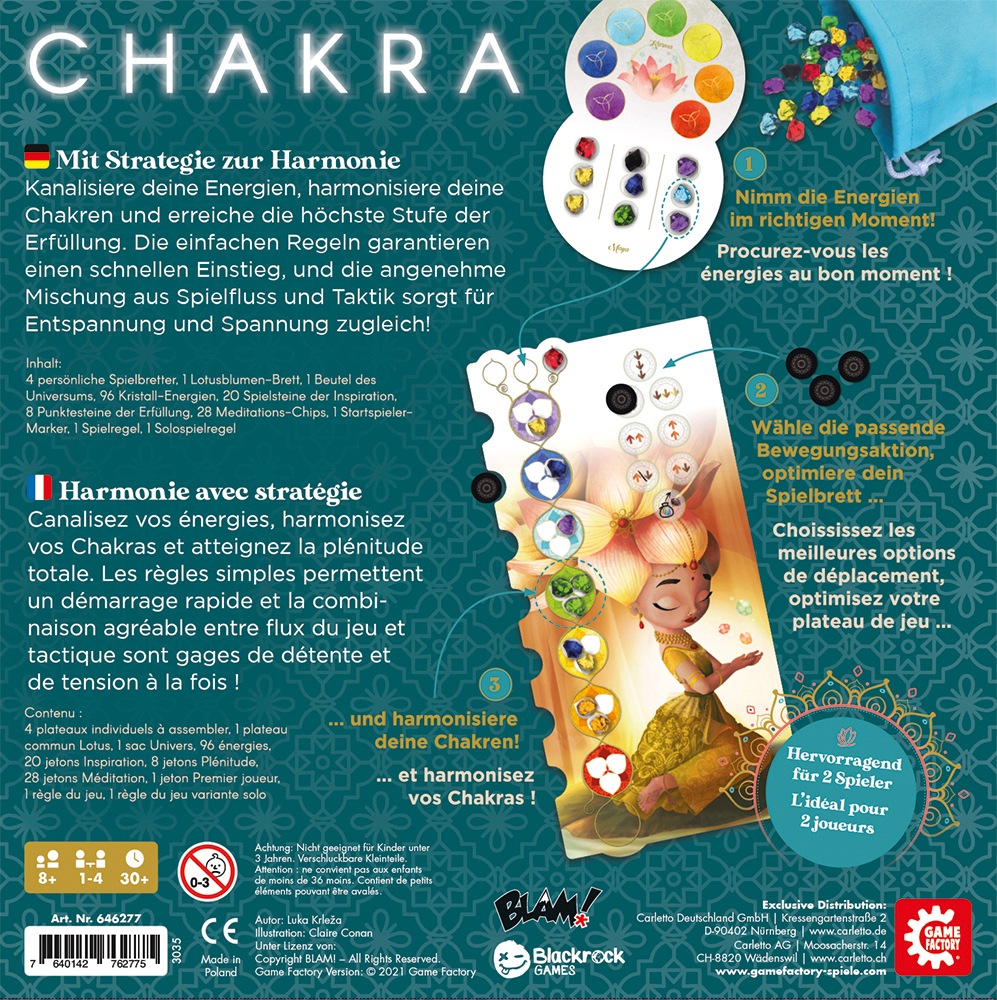 Game Factory Spiel »Chakra«, Made in Europe