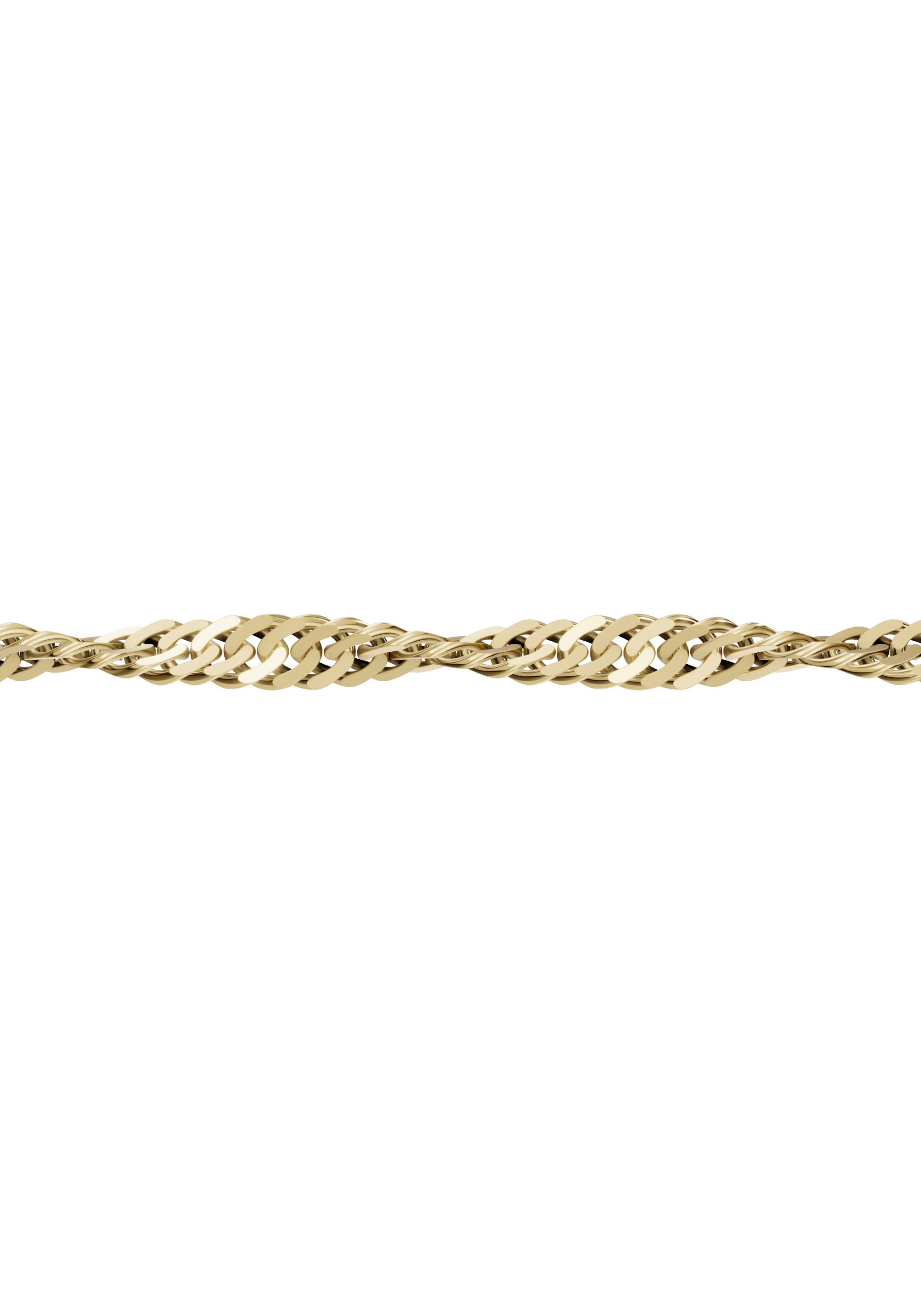 Firetti Fußkette »Schmuck Geschenk Silber 925 Körperschmuck Gold o. Rosè Singapurkette«, Made in Germany