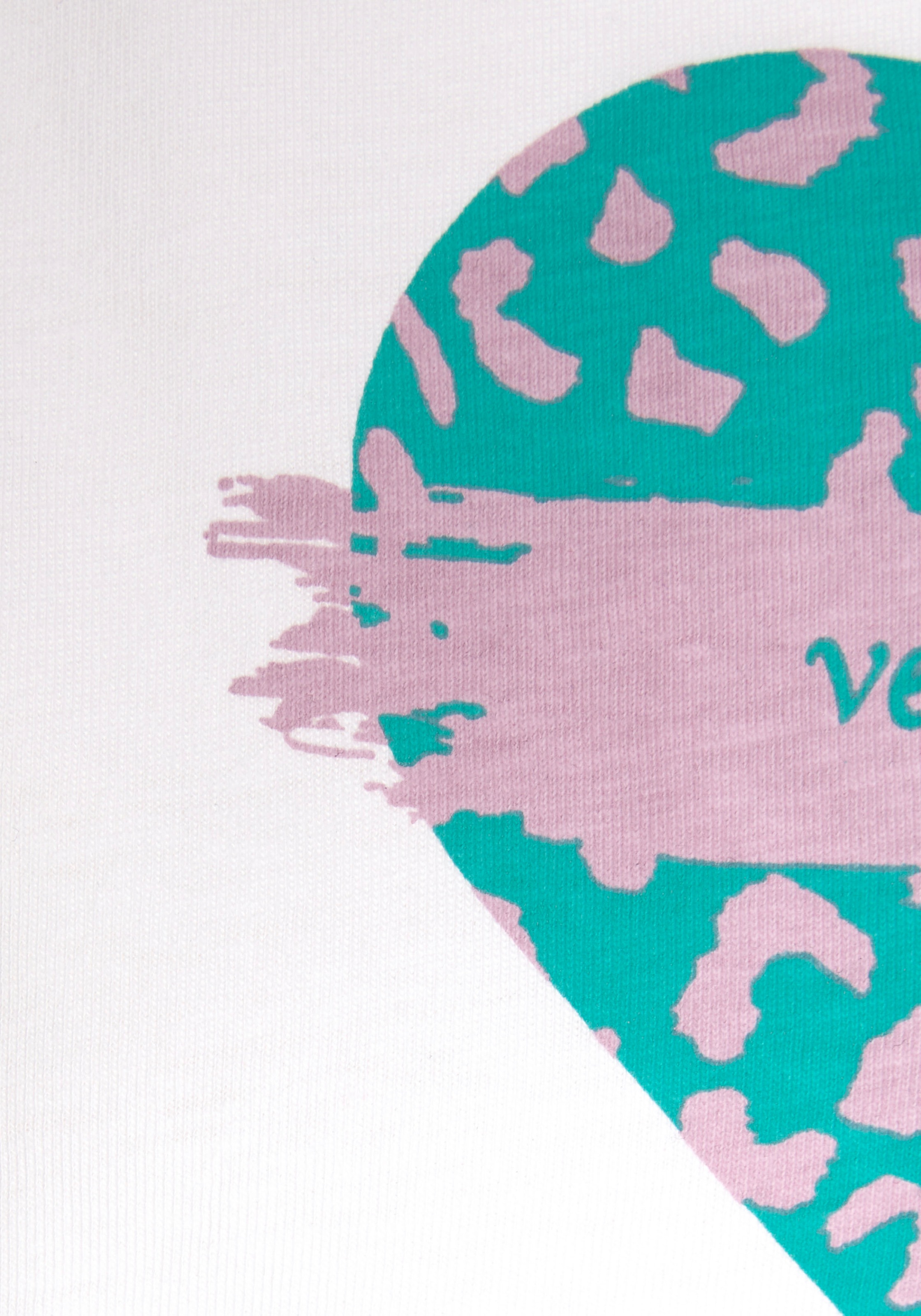 Venice Beach Kurzarmshirt, mit Frontprint