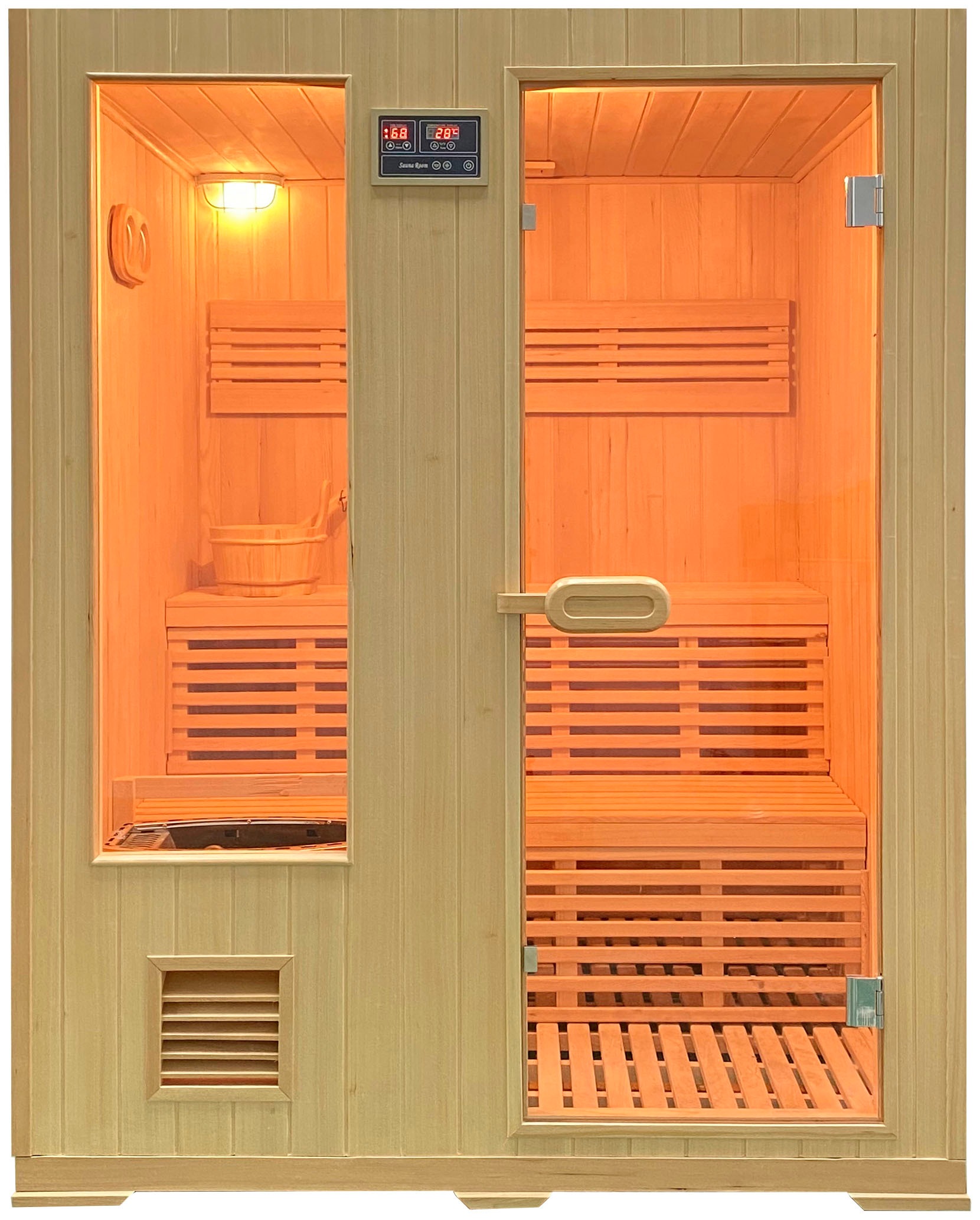 Sanotechnik Sauna »Helsinki«, für 3 Personen
