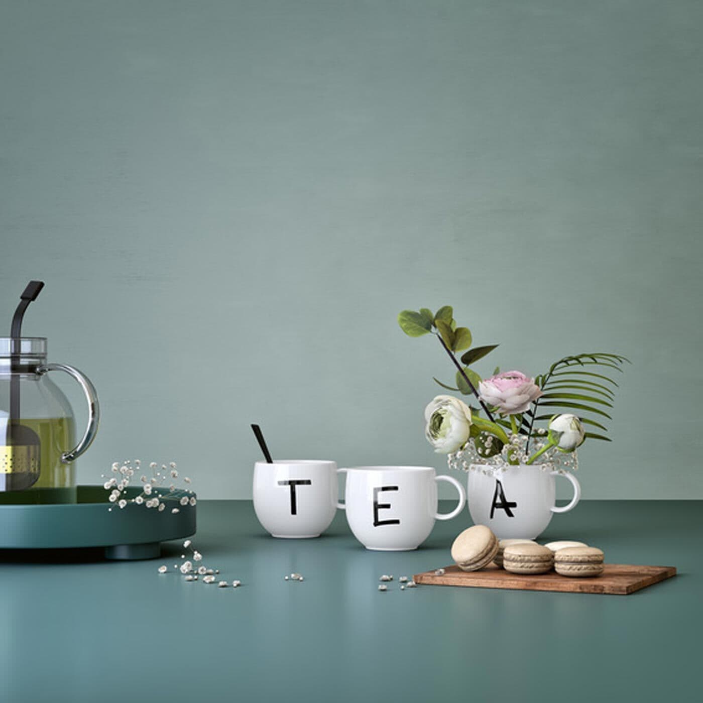 Villeroy & Boch Becher »Kaffeebecher Letters 330 ml weiß«