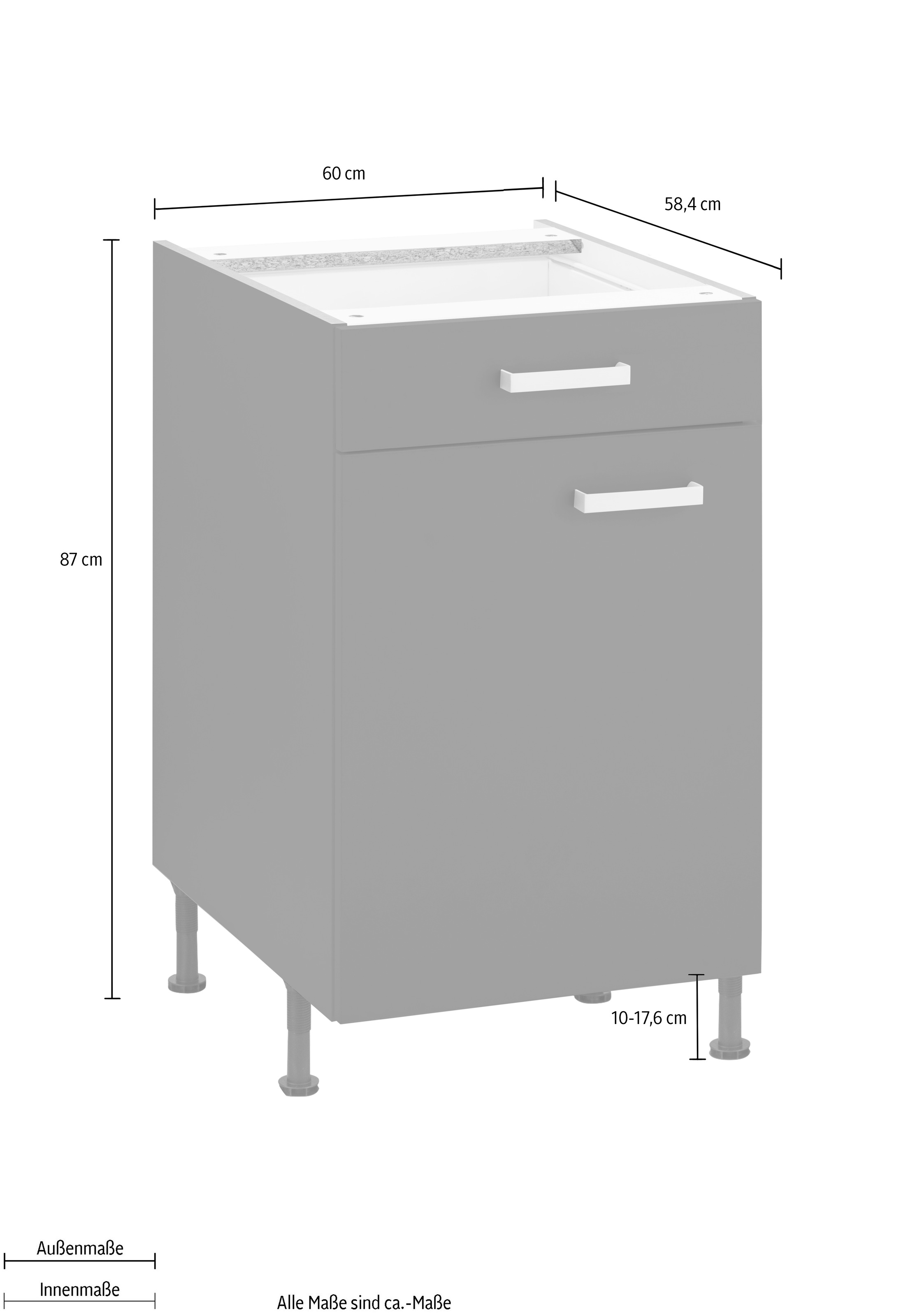 OPTIFIT Unterschrank »Parma«, Breite 60 cm