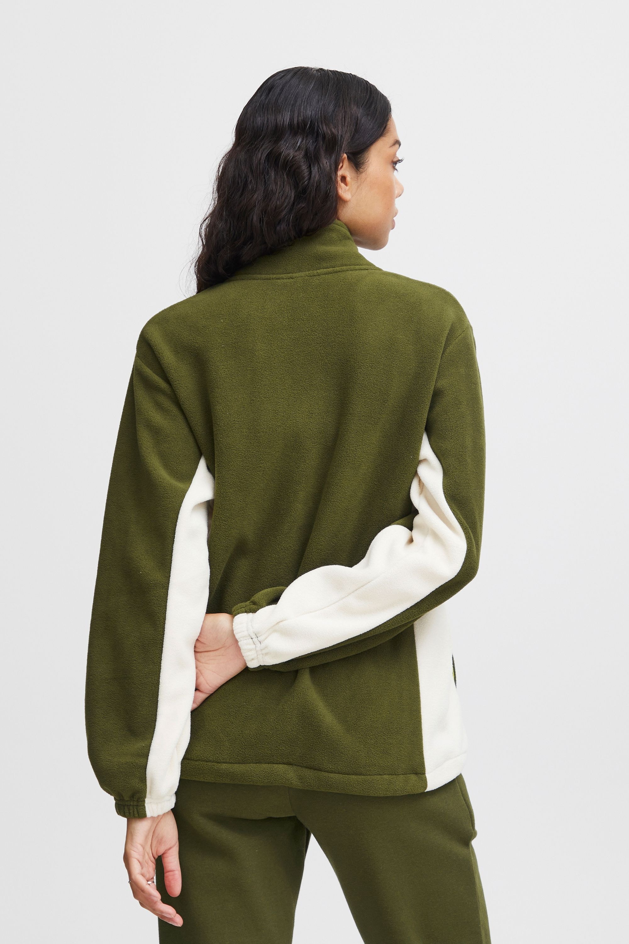 TheJoggConcept Fleecejacke »Fleecejacke JCClara«, ohne Kapuze