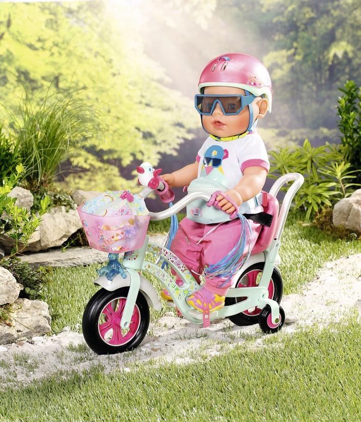 Baby Born Puppen Fahrzeug "Play & Fun Fahrrad" bei ♕ Universal.at