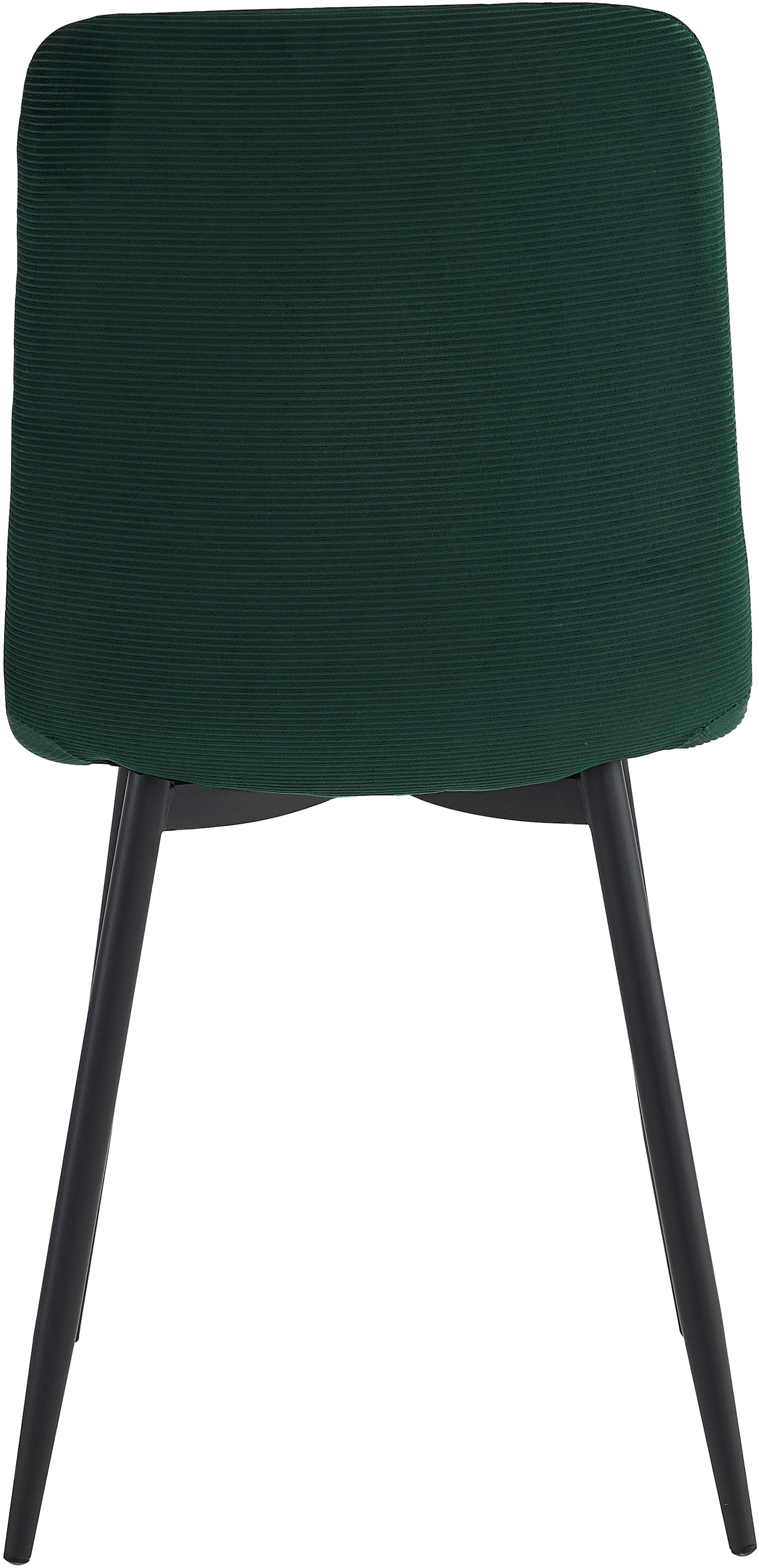 HELA 4-Fußstuhl »LEIPZIG« (Set) 2 Stk.4-Fuß,Rundrohrgestell konisch,Cordoptik,Sitzschale gespolstert