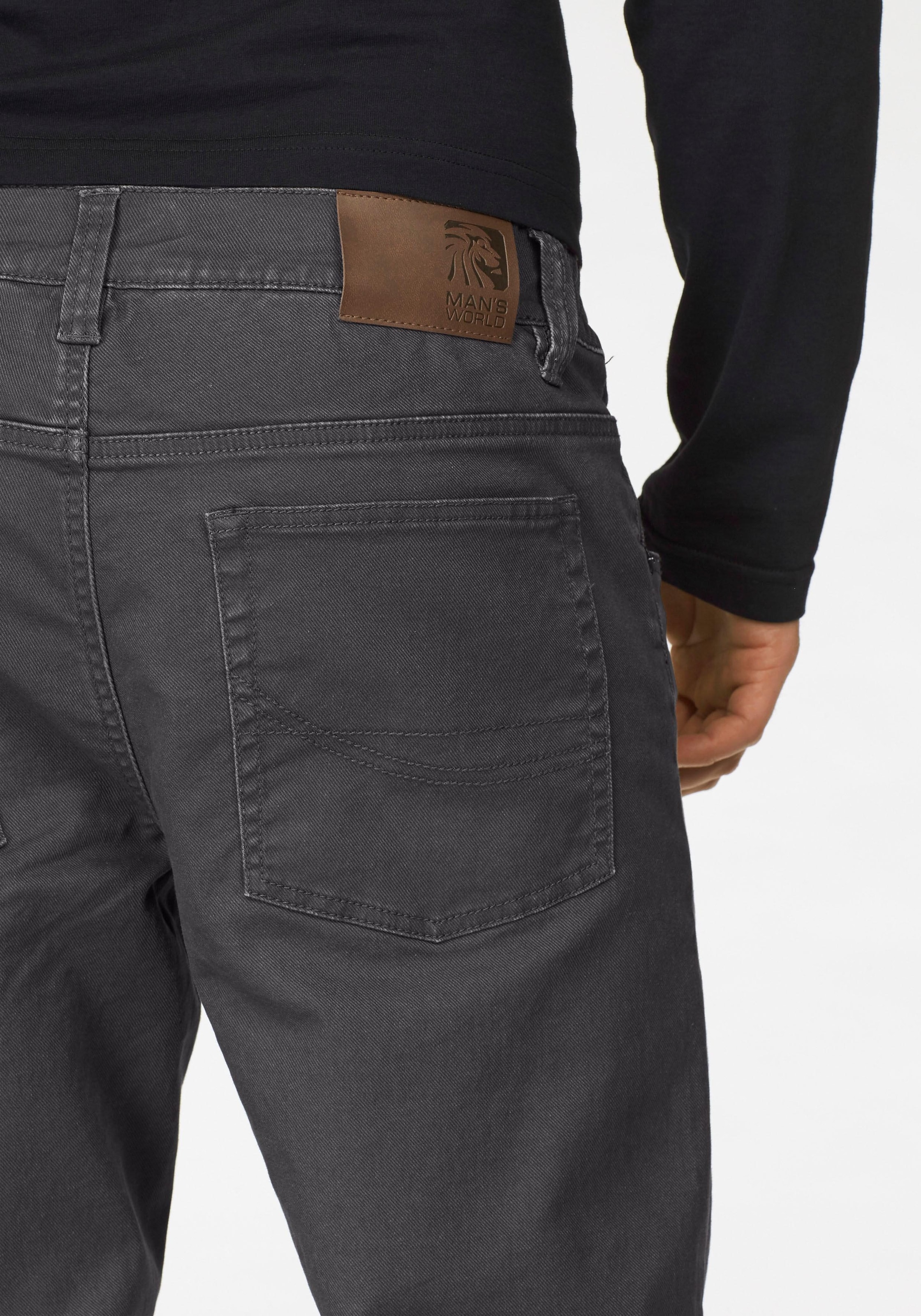 Man's World Dehnbund-Hose, Stretch - bequem mit seitlichem Gummizug