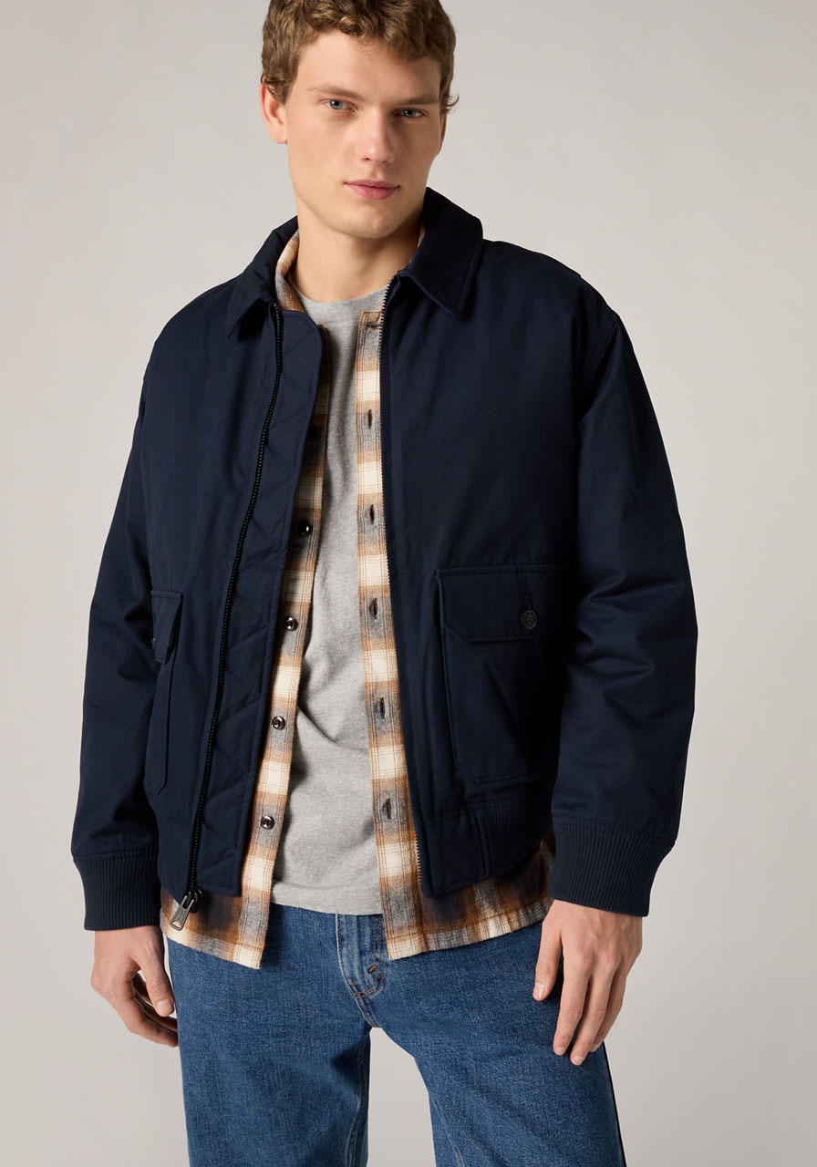Levi's® Blouson »CORTLAND JACKET« ohne Kapuze mit Reißverschluss und großen Seitentaschen