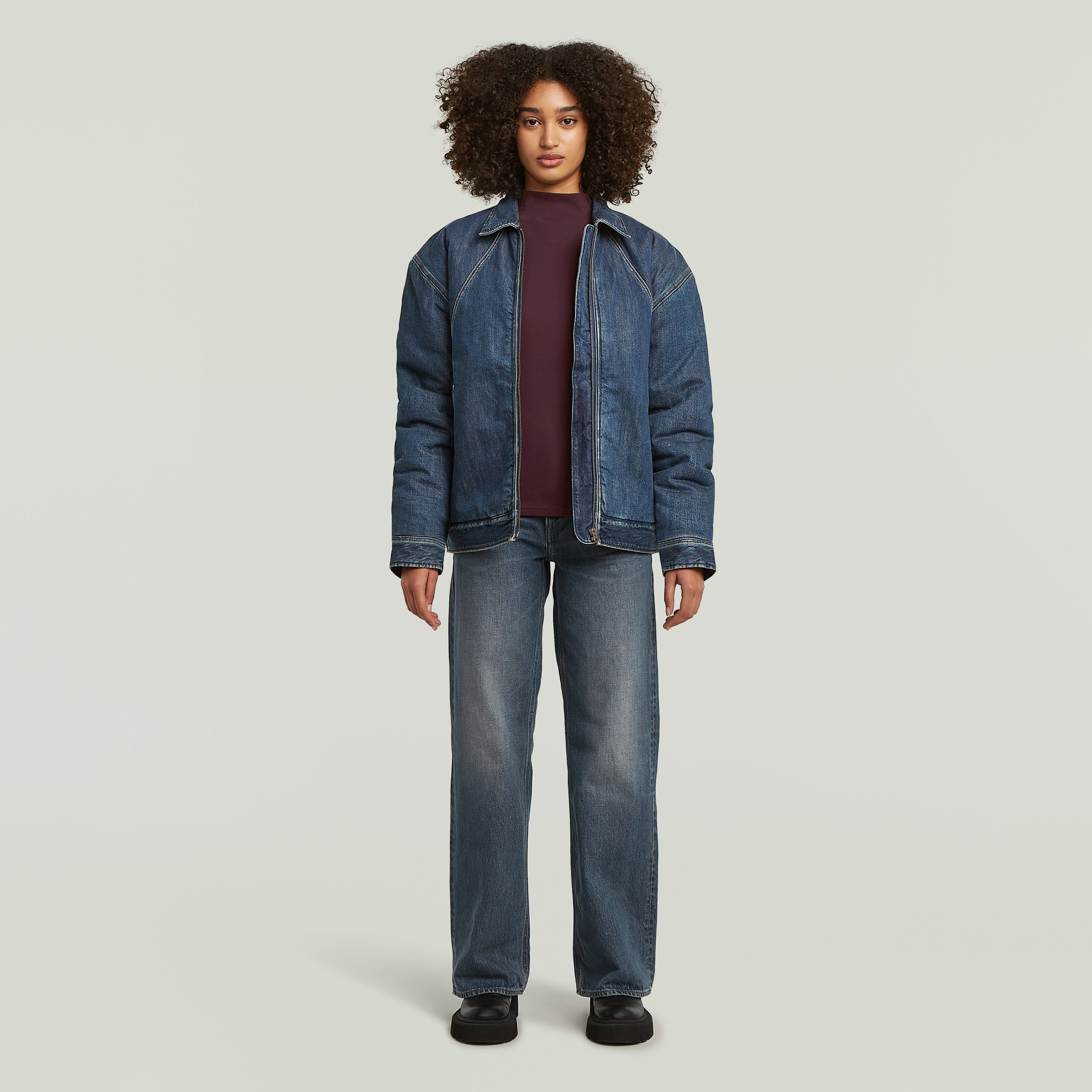 G-STAR Loose-fit-Jeans »Judee Loose Wmn«, mit innenliegender Münztasche
