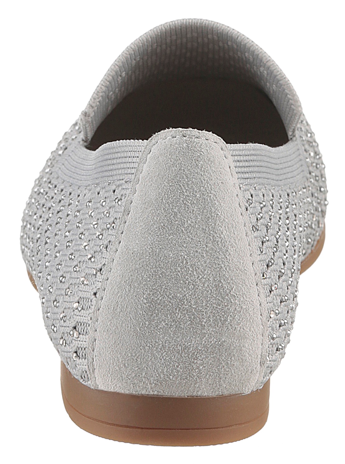 Gabor Slipper  , Blockabsatz, Loafer, Bequemschuh mit funkelnden Strass-Steinen