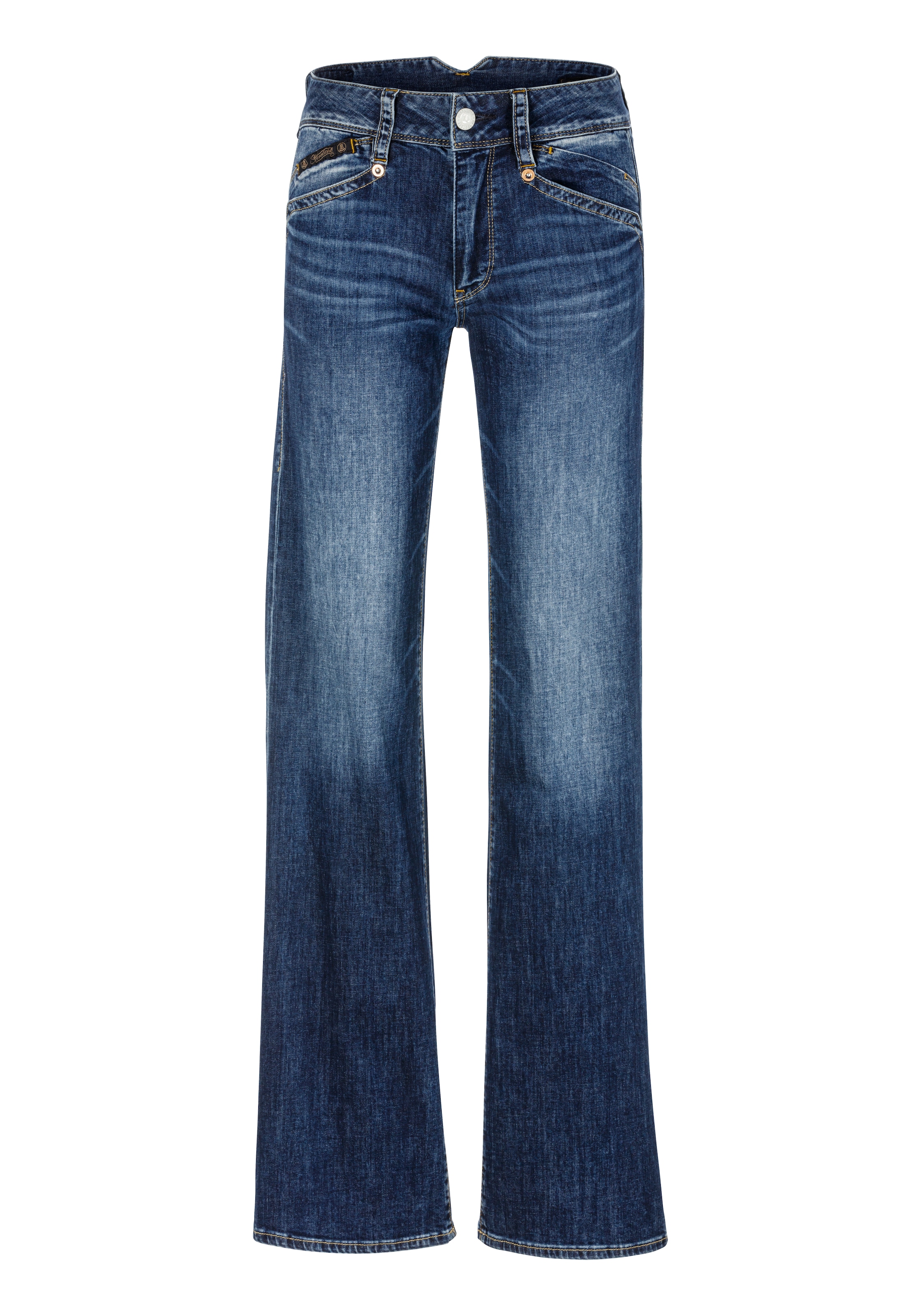Herrlicher Bootcut-Jeans »Prime New Recycled Denim Light«, mit Stretch