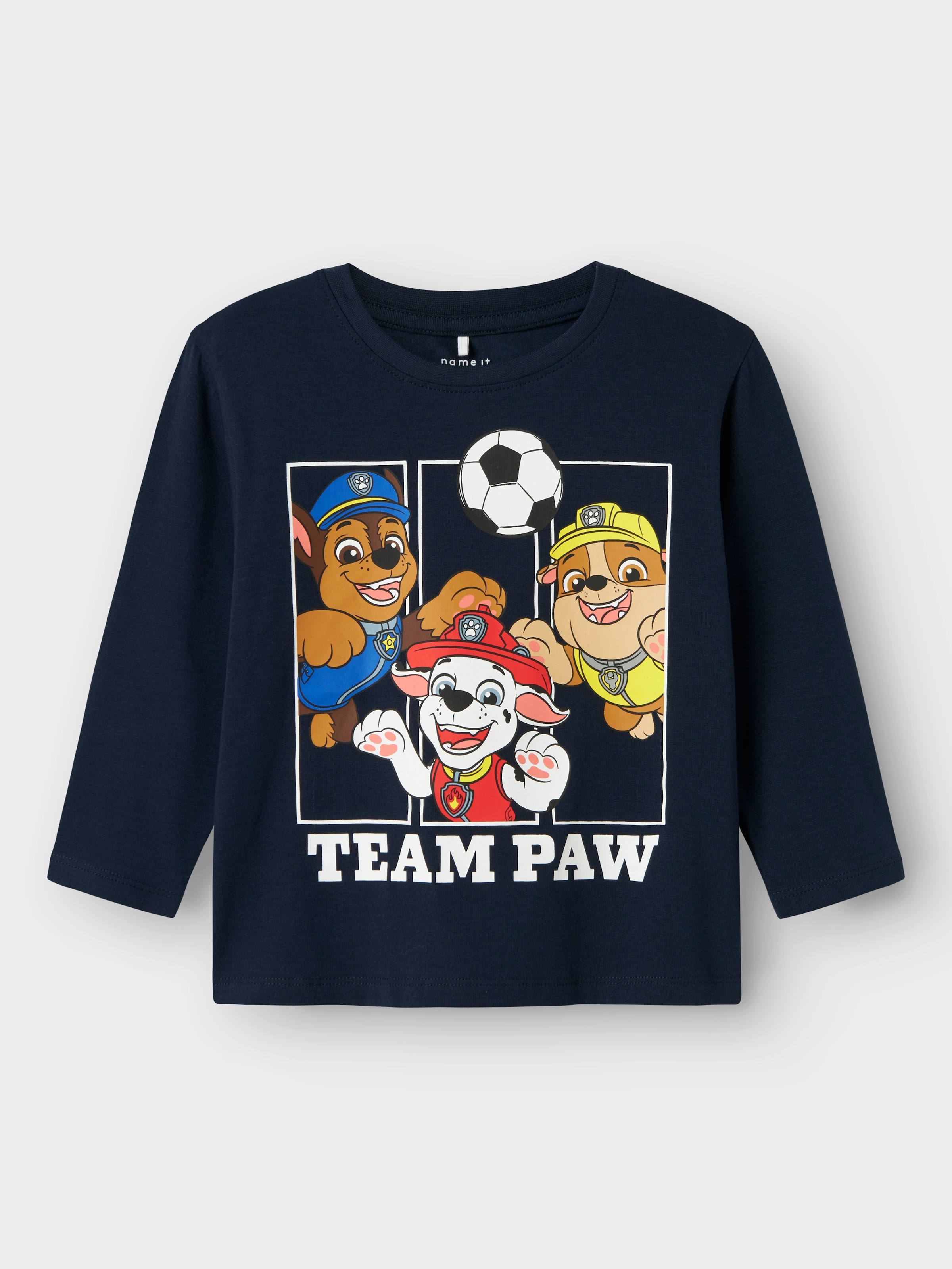 Name It Langarmshirt »NMMJOLL PAW NREG LS TOP NOOS CPLG«