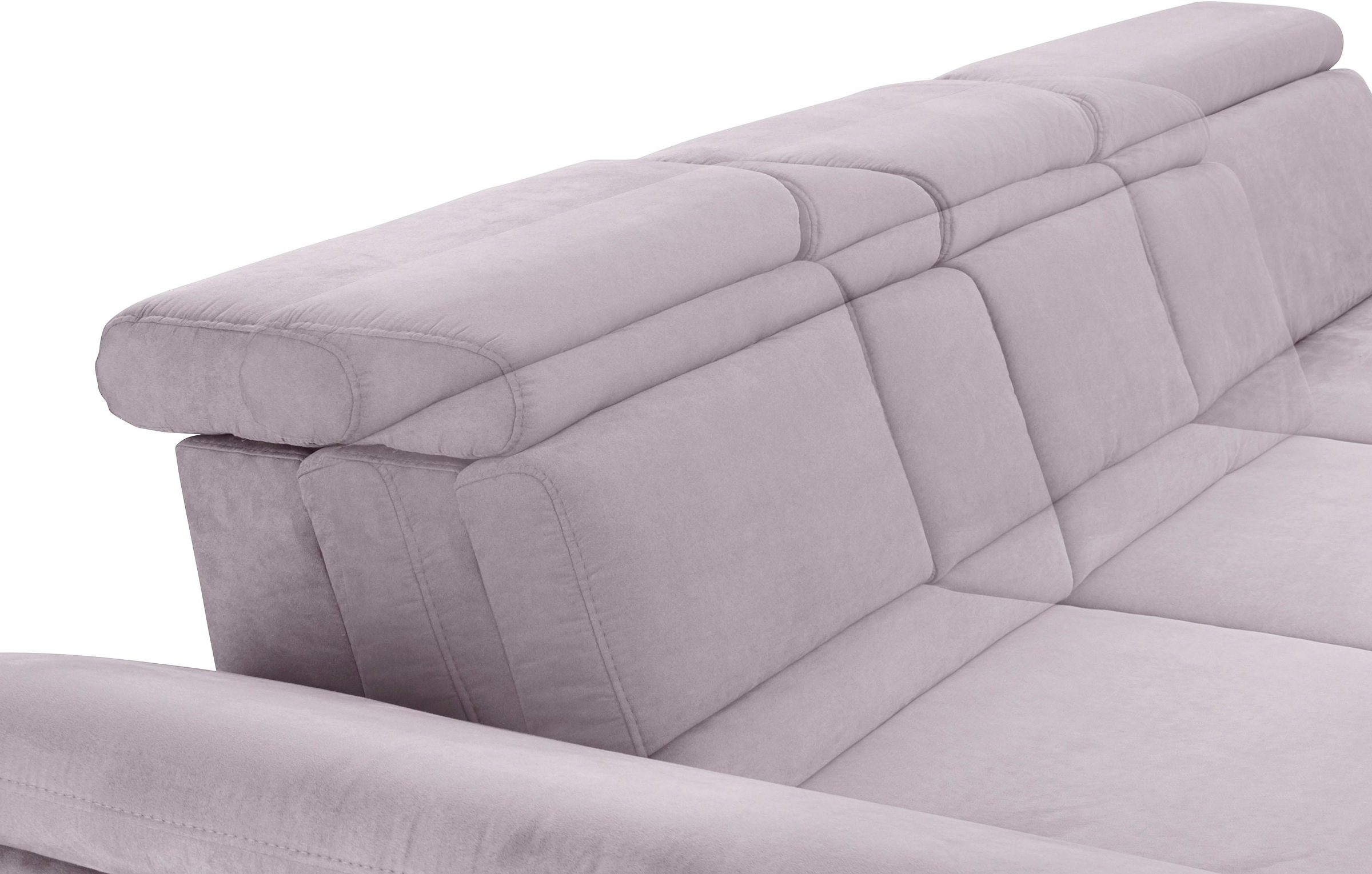 sit&more Ecksofa »Scorpio L-Form«, inklusive Sitztiefenverstellung, wahlweise mit Kopfverstellung