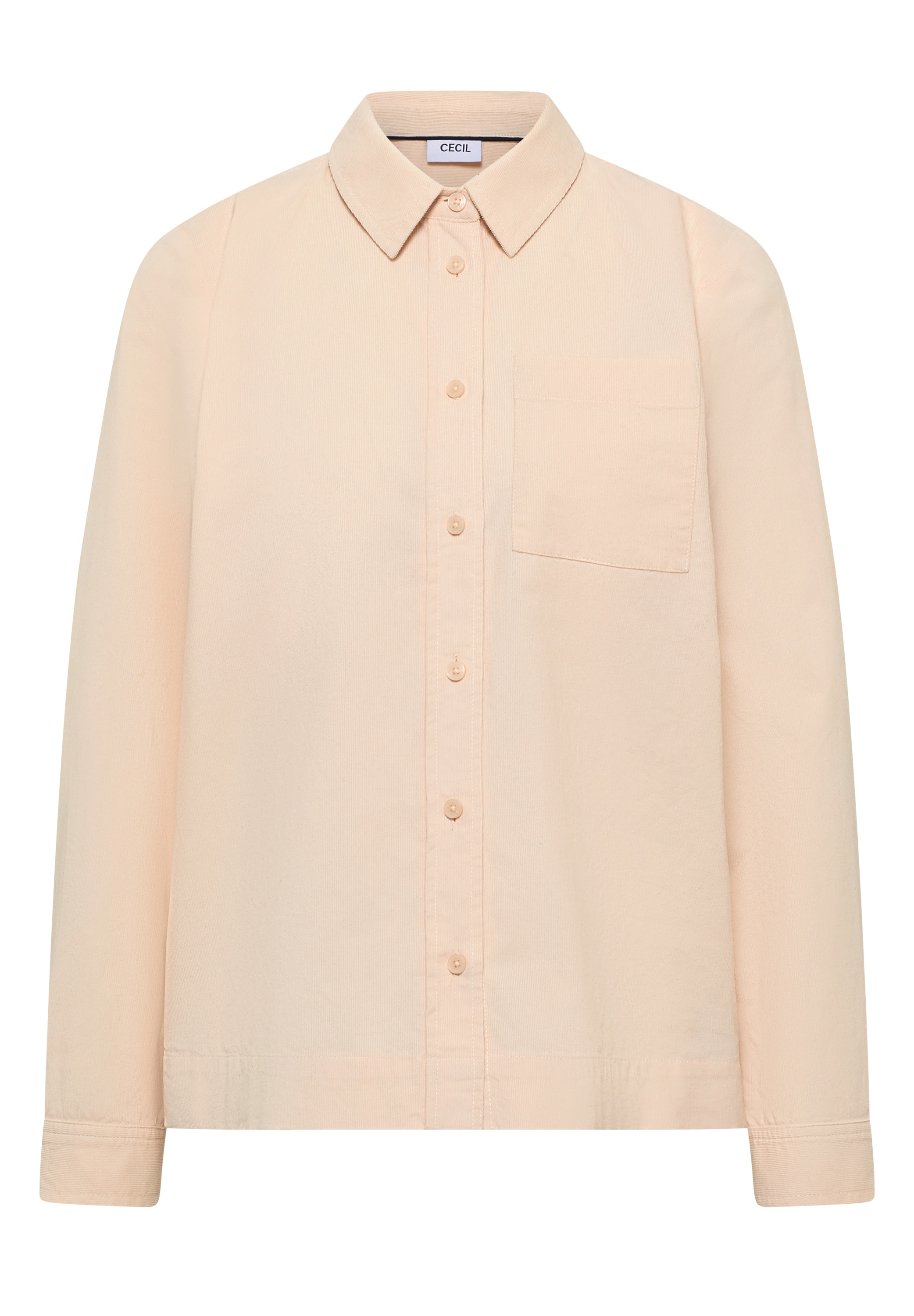 Cecil Hemdbluse in feiner Cord-Qualität